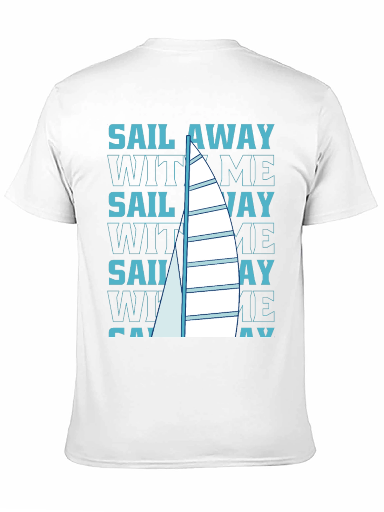 Black Sail Away With Me Graphic Tee view 11