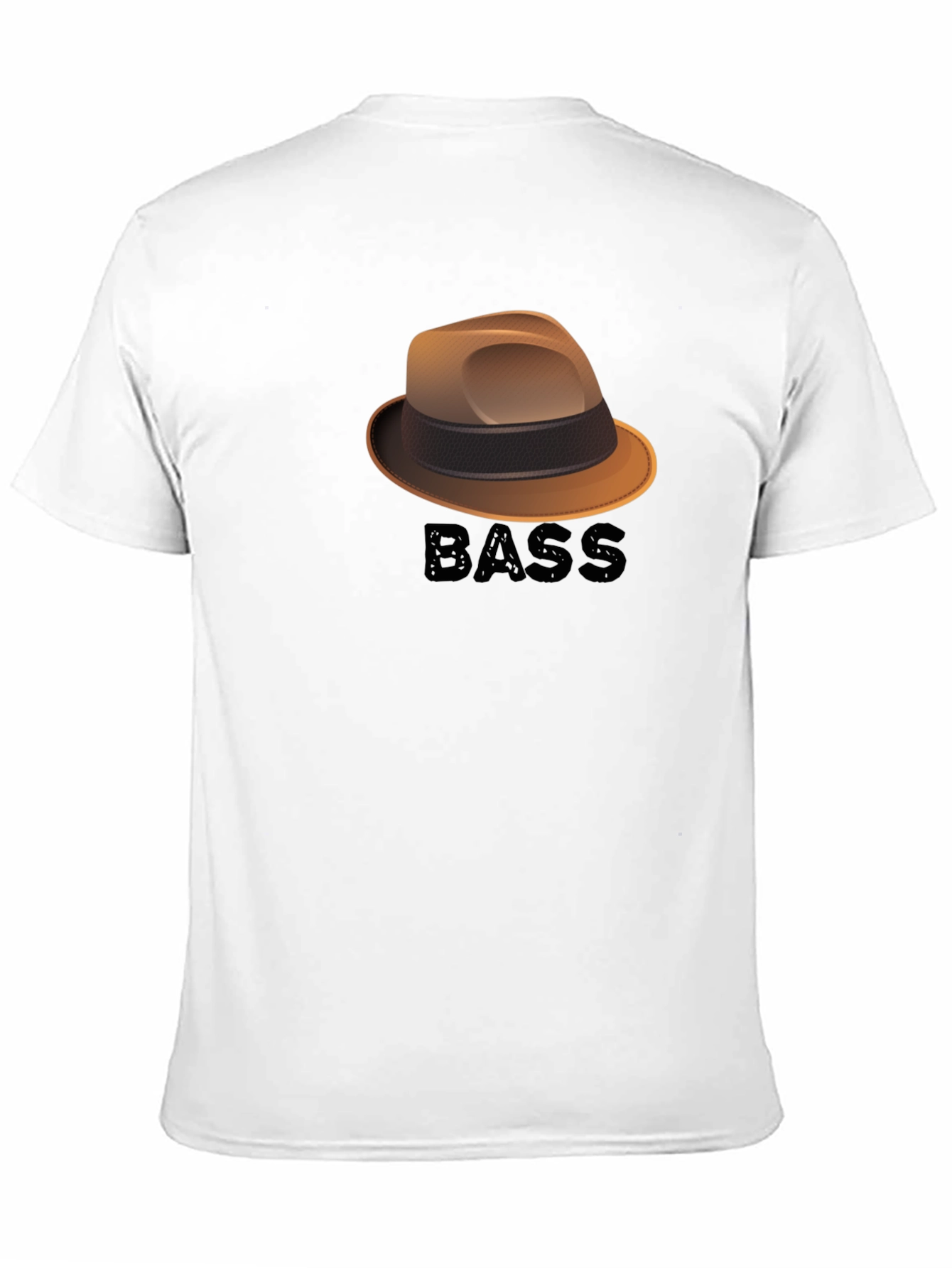 Black Bass Hat Graphic T-Shirt - Cool Music Lover Tee view 11