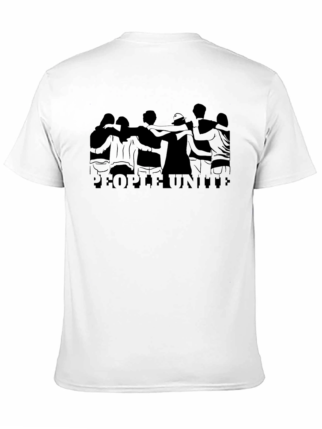 Black People United Graphic Tee - Black view 11
