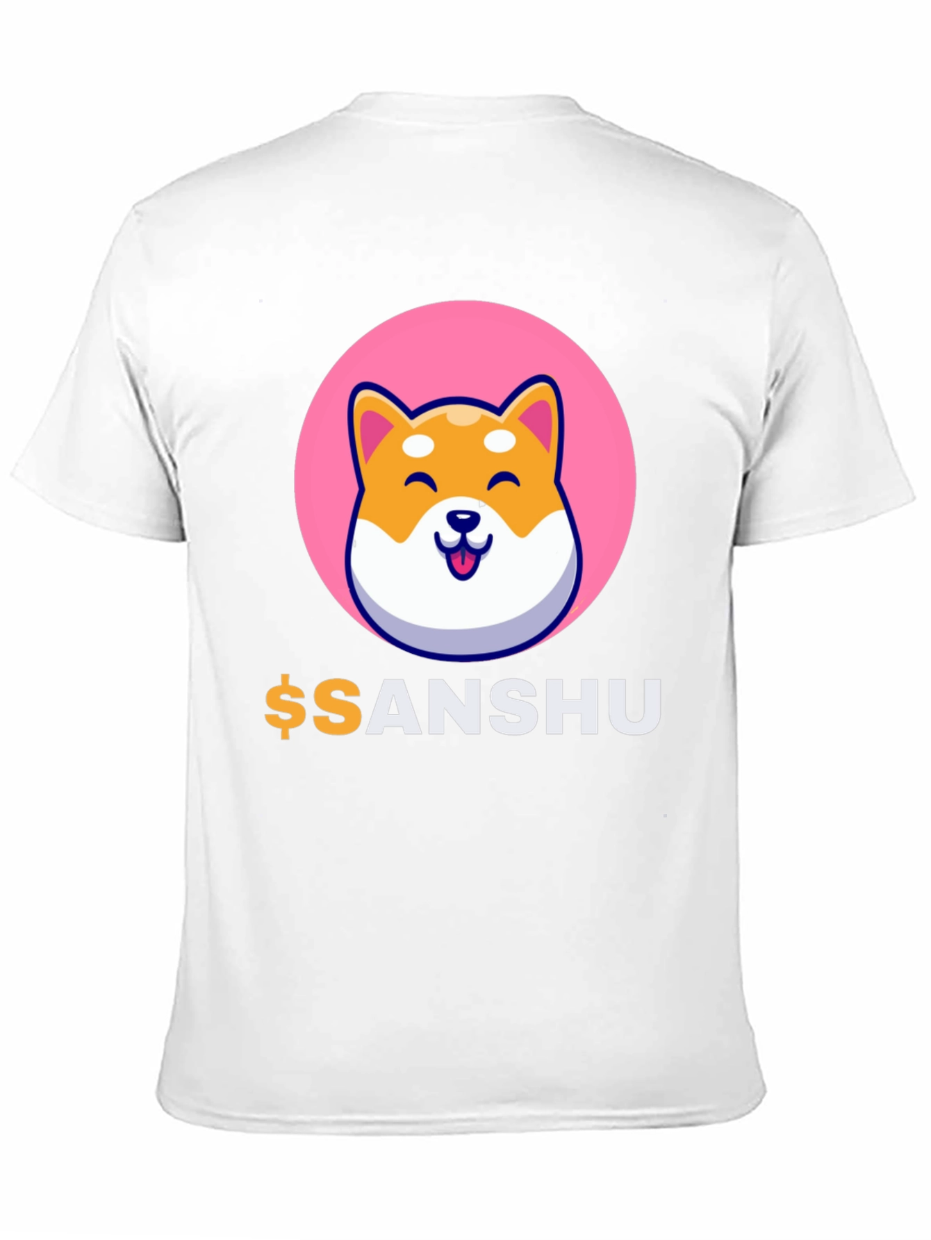 Black Sanshu Inu Crypto T-Shirt view 11
