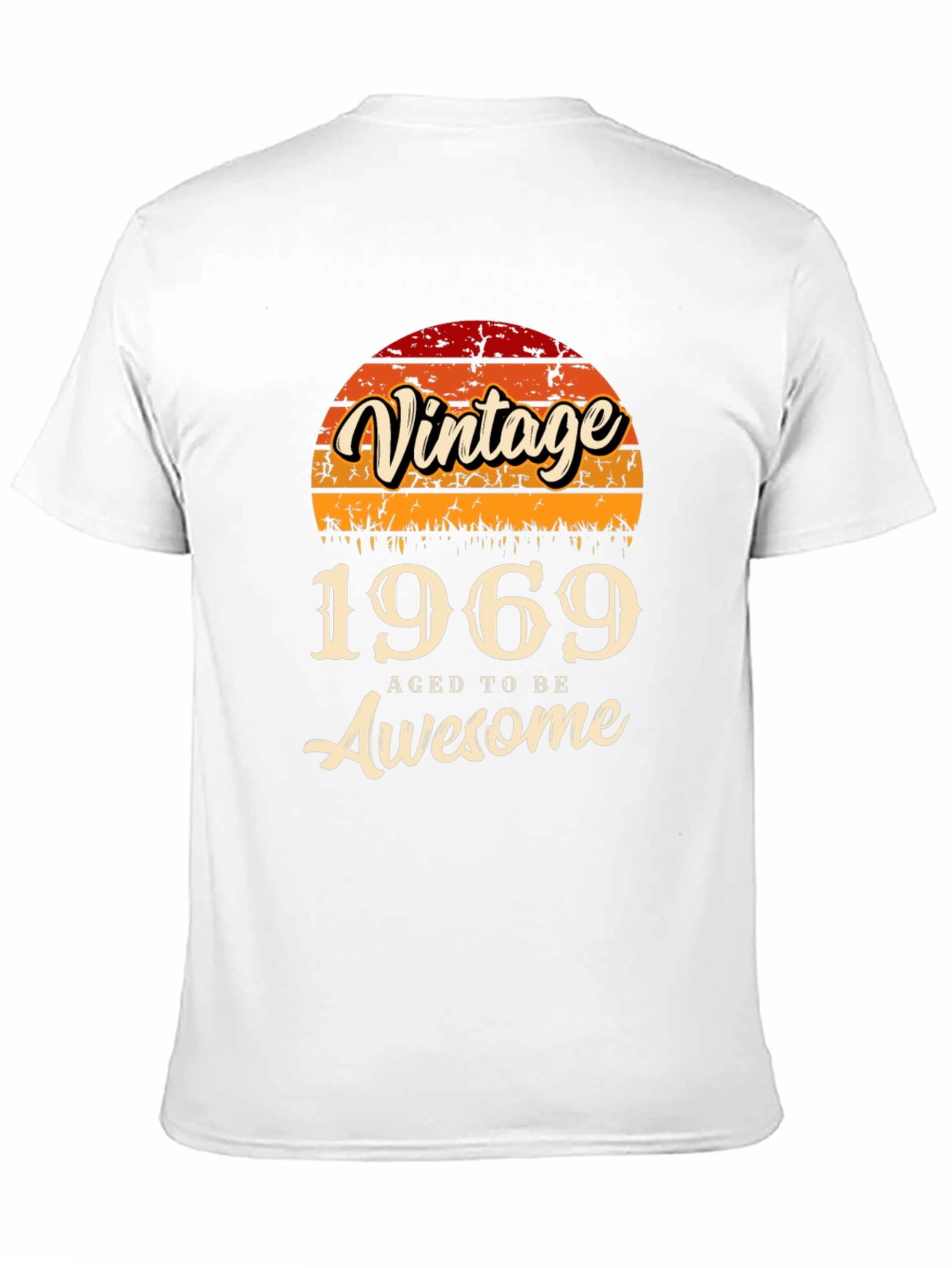 Black Vintage 1969 Aged to Be Awesome T-Shirt view 11