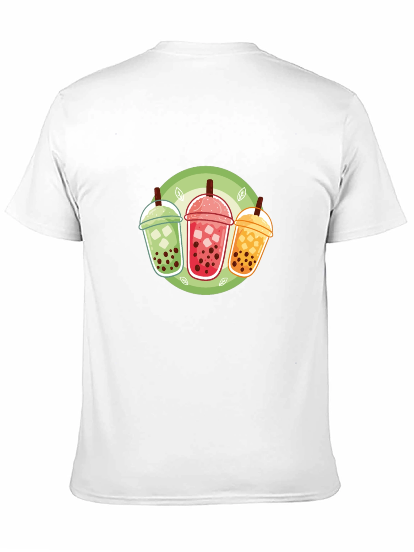 Black Bubble Tea Graphic Tee - Trendy Boba Lover Shirt view 11