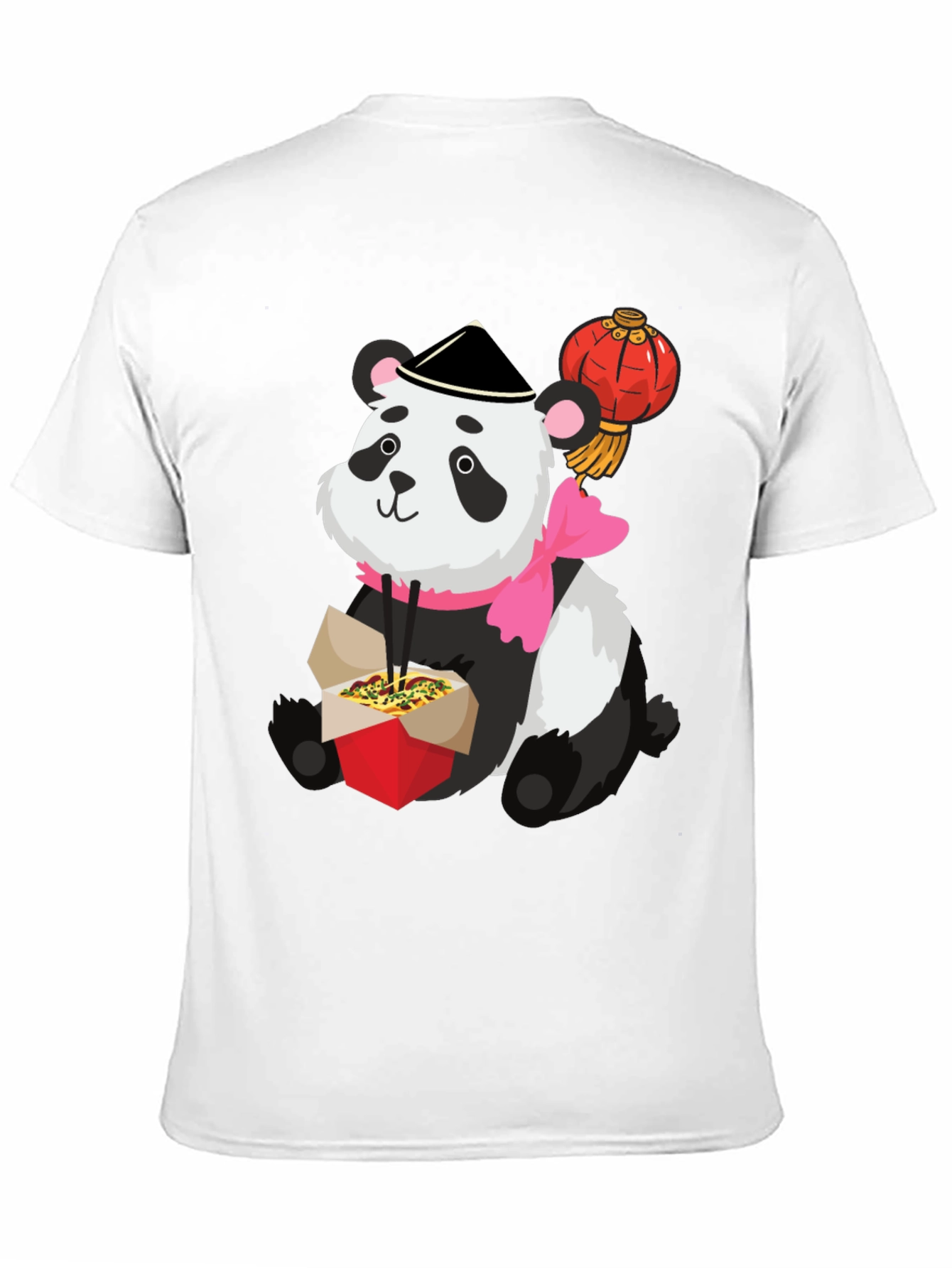 Black Panda Takeout Graphic Tee view 11