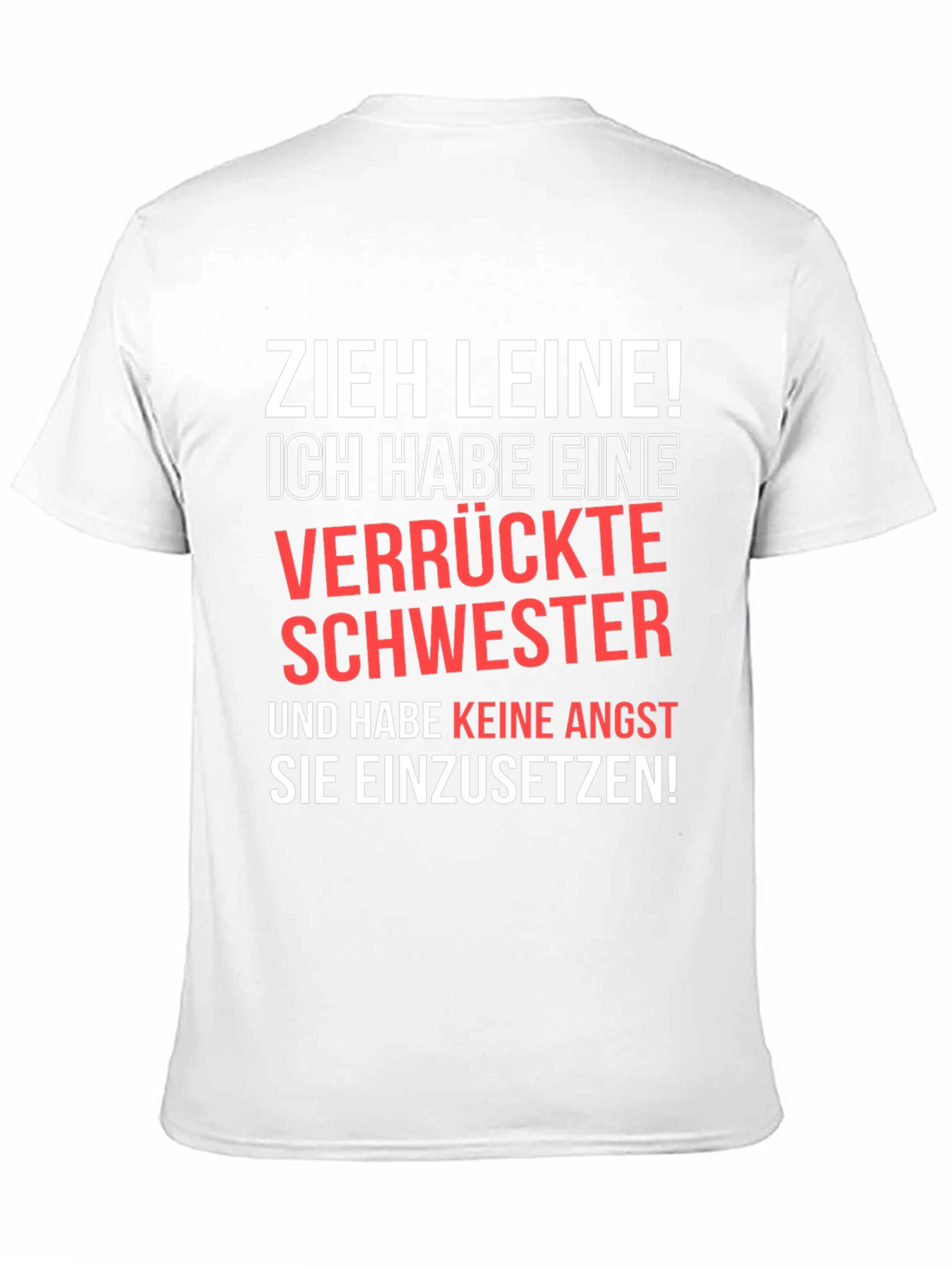 Black Zieh Leine! Crazy Sister Graphic Tee - Black view 11