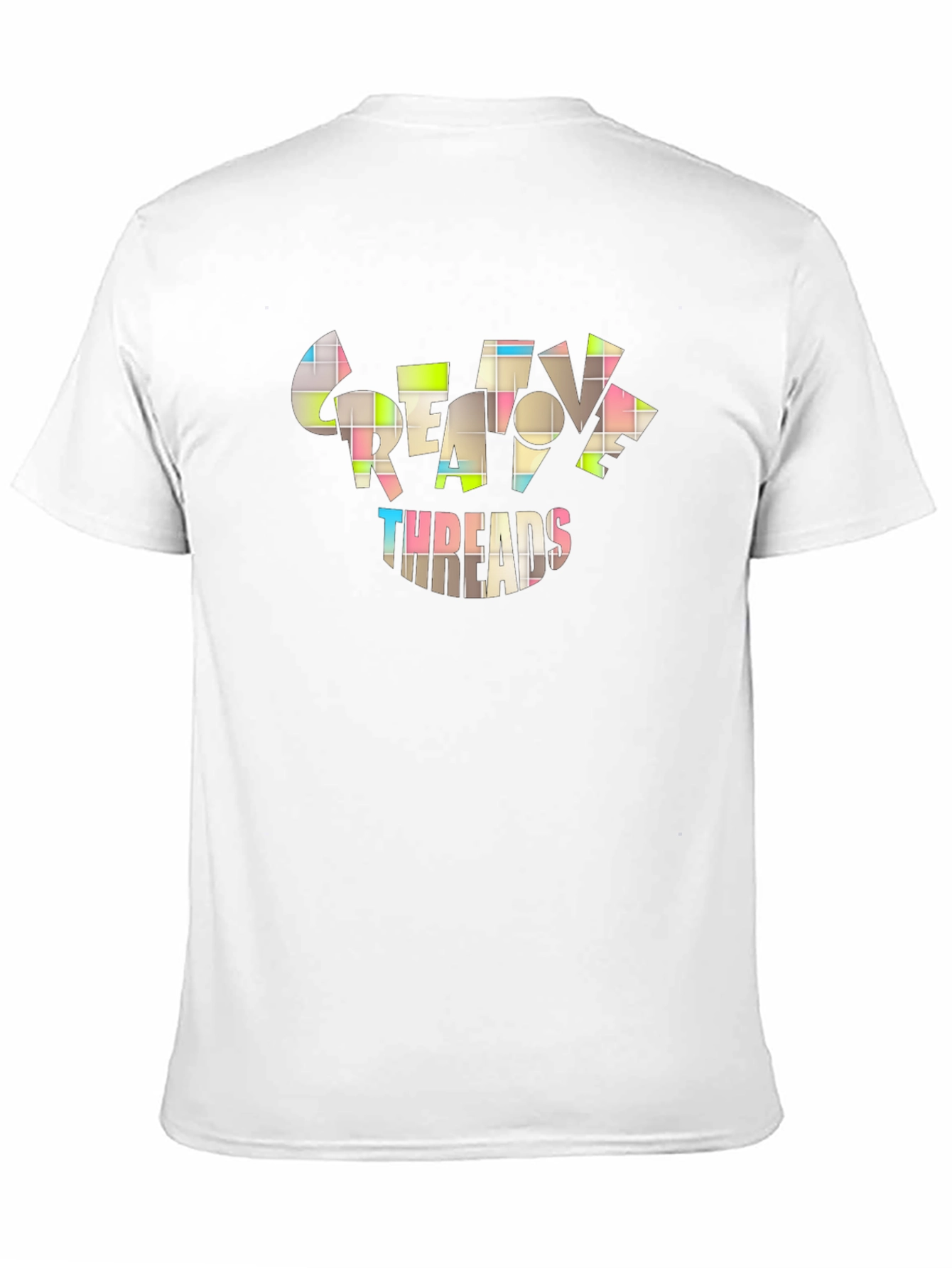 Black Creative Threads Graphic T-Shirt view 11