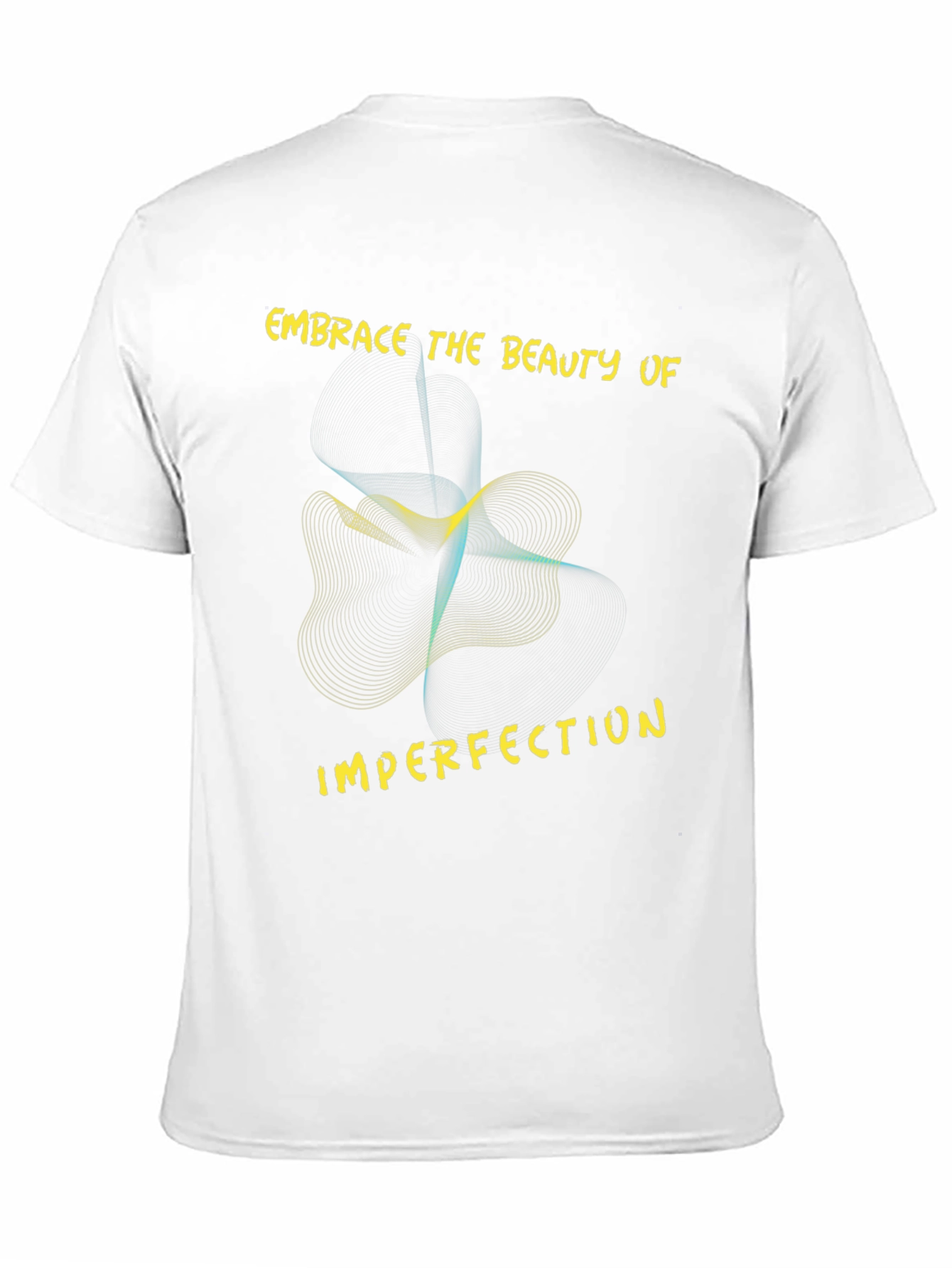 Black Embrace Imperfection Graphic Tee view 11