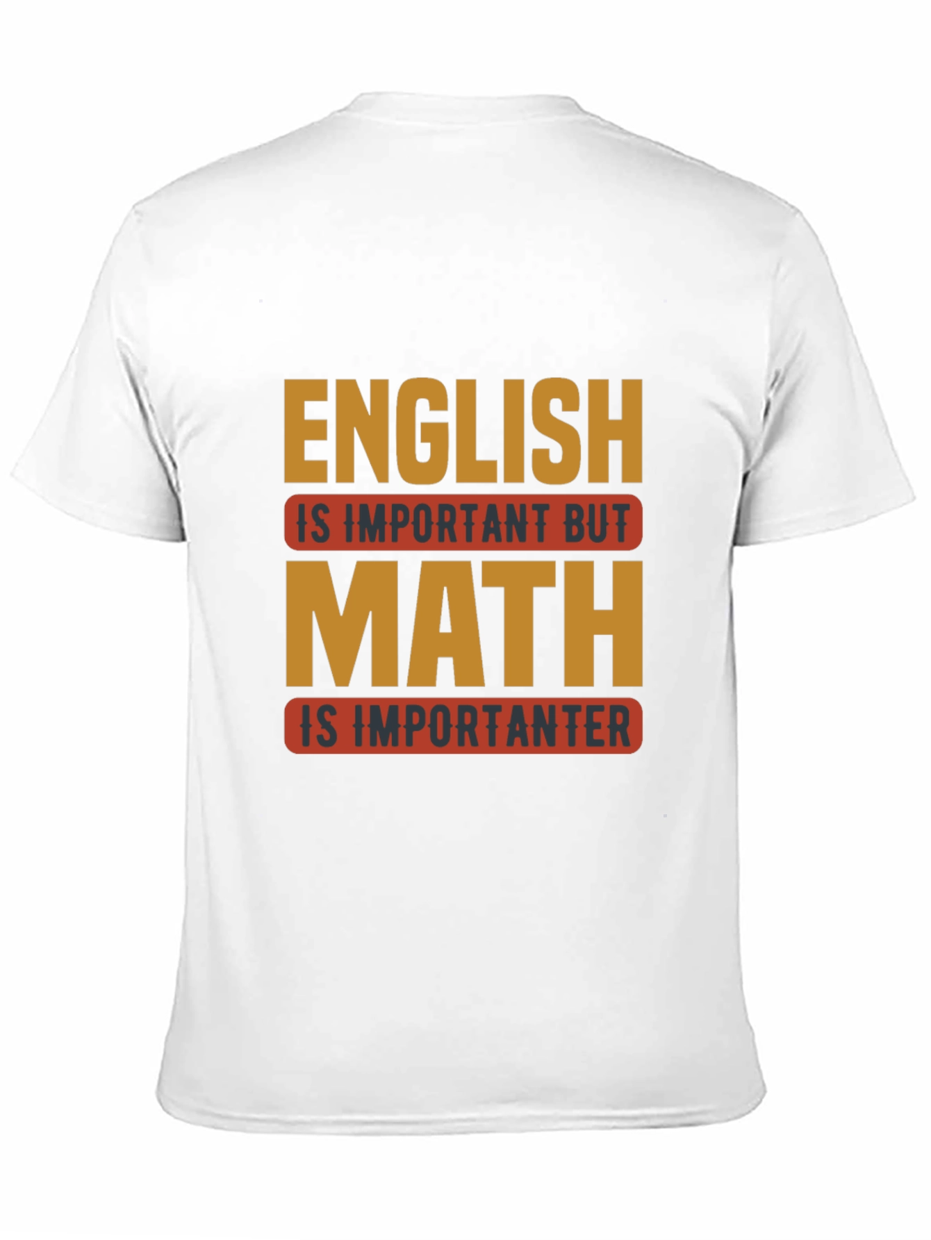Black Funny Math Humor T-Shirt view 11