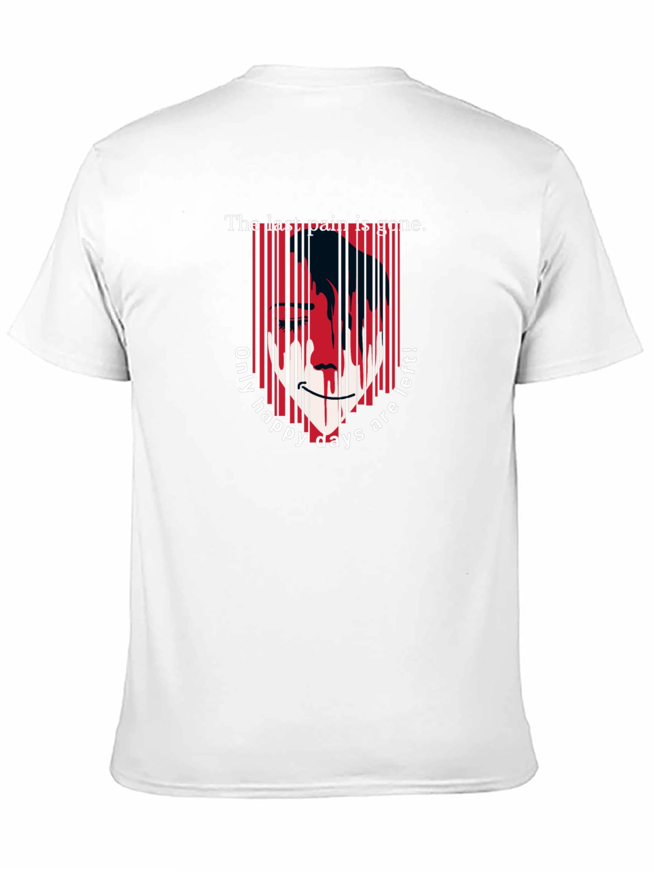 Black The Last Pain Is Gone Graphic T-Shirt view 11