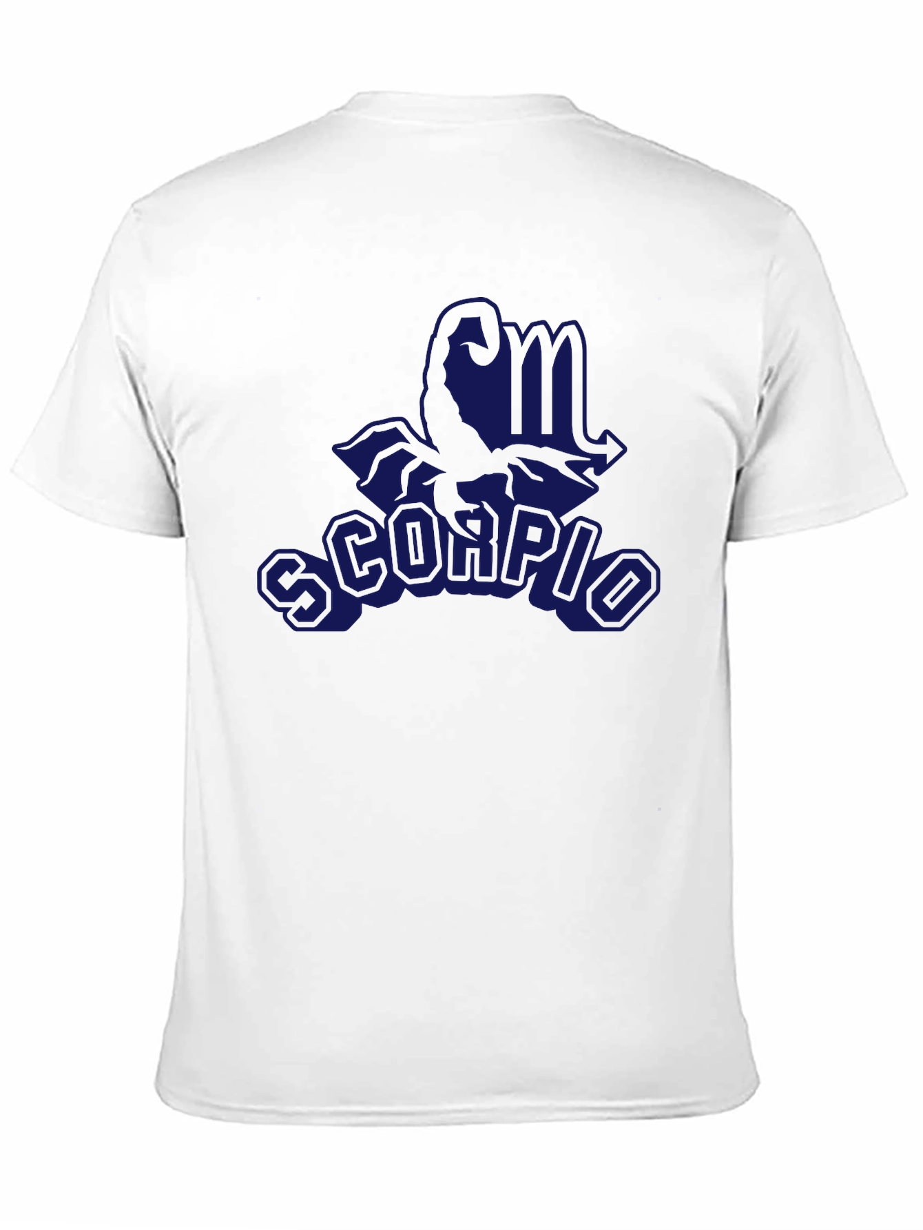 Black Scorpio Zodiac Graphic Tee - Black Cotton Comfort view 11