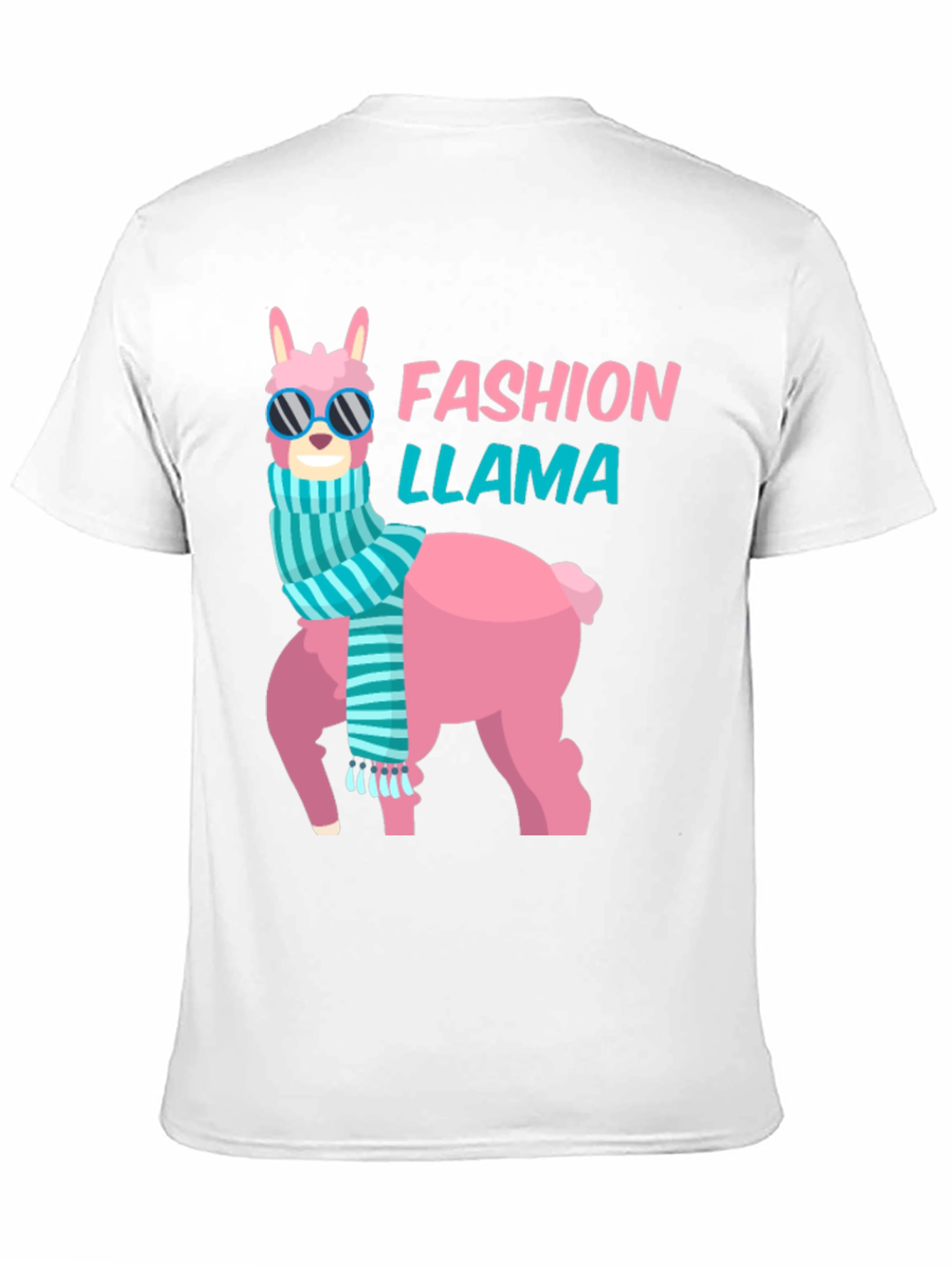 Black Fashion Llama T-Shirt - Stylish Graphic Tee view 11