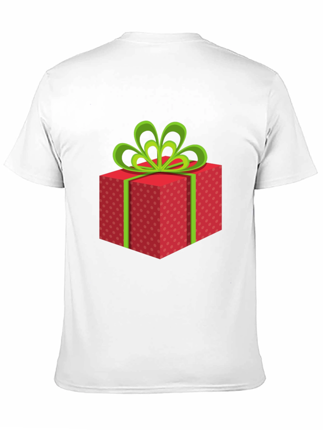 Black Festive Gift Box Graphic T-Shirt view 11