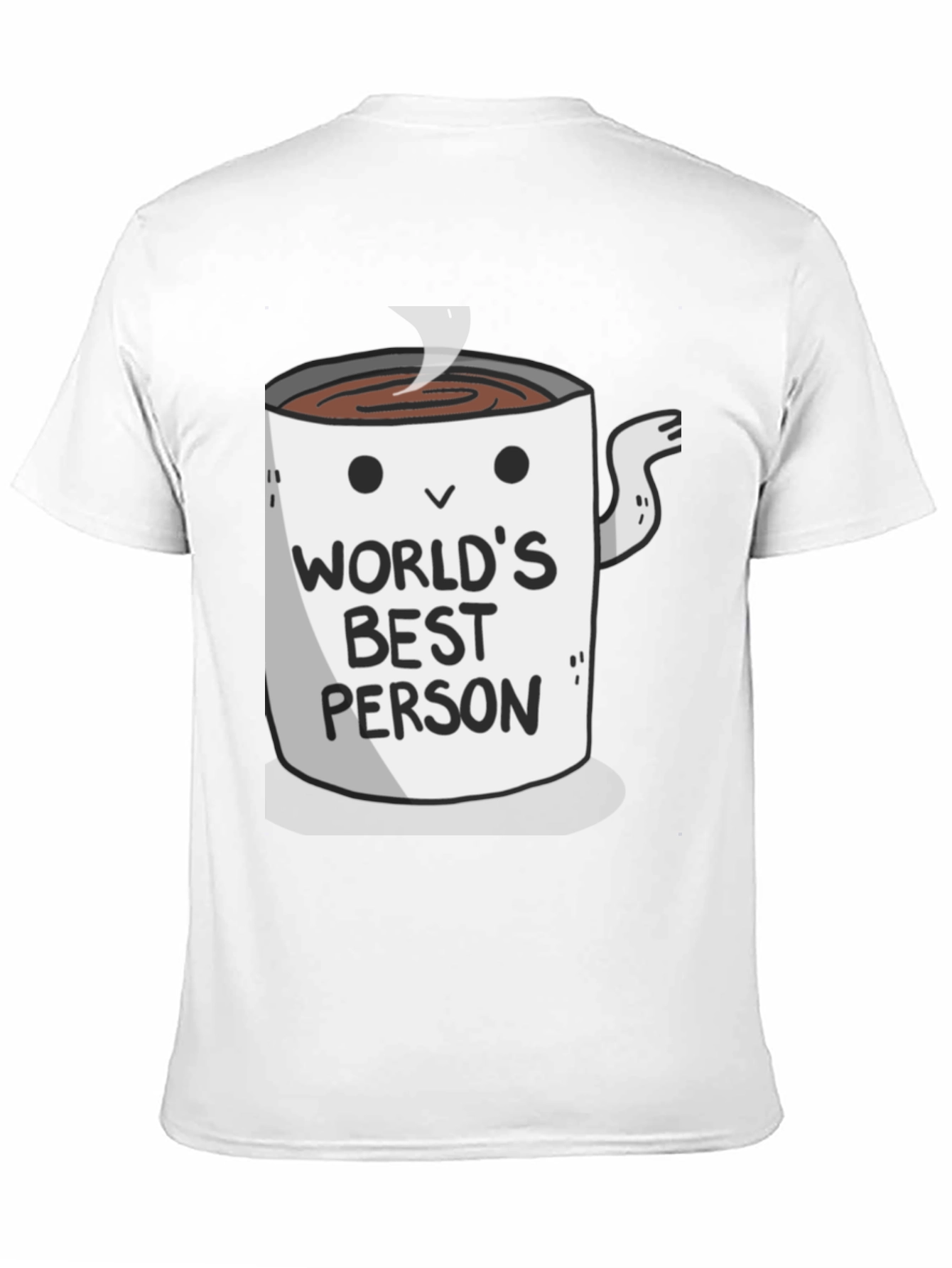 Black World's Best Person Coffee Mug Graphic T-Shirt view 11