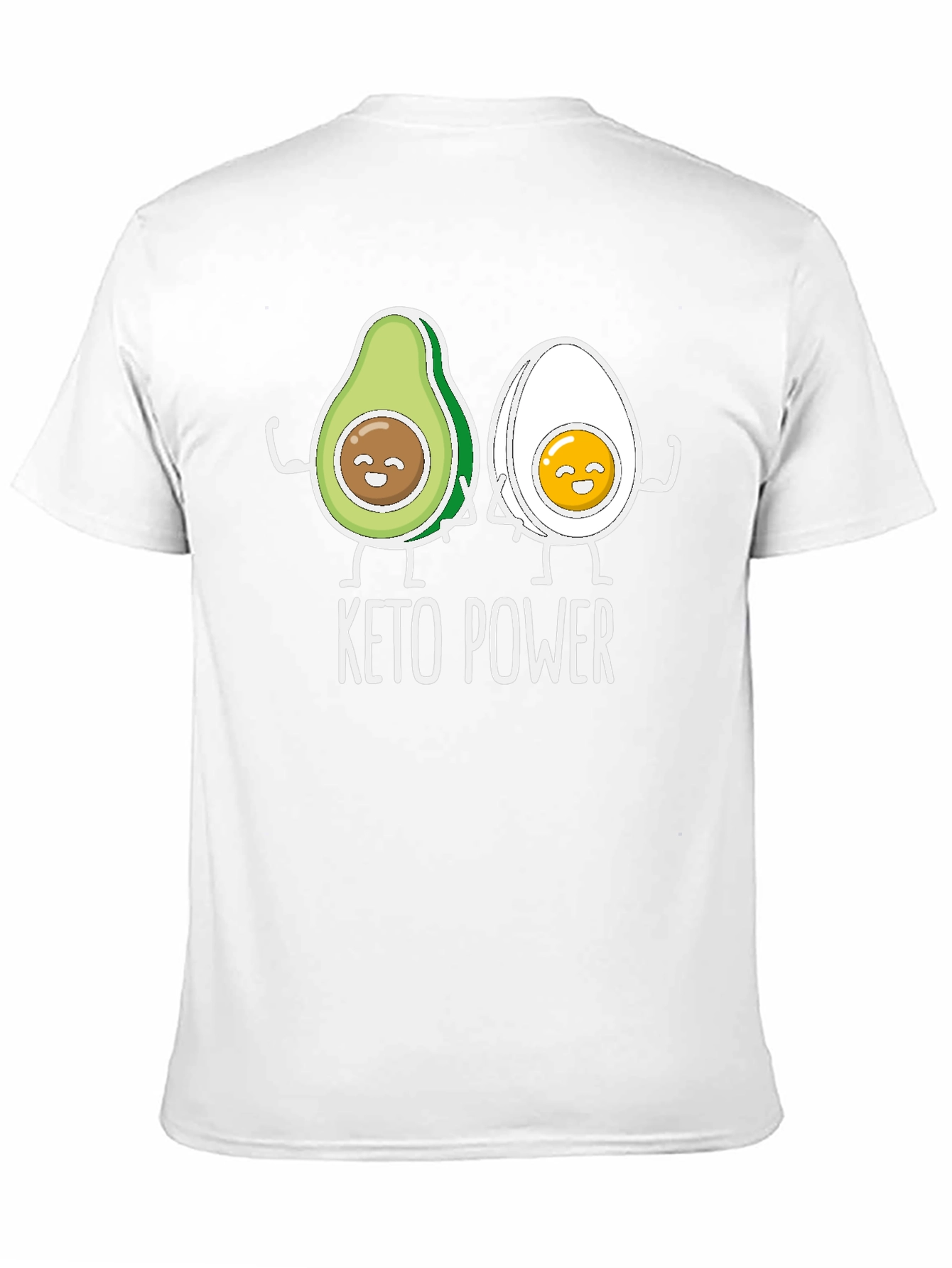 Black Keto Power Graphic T-Shirt view 11