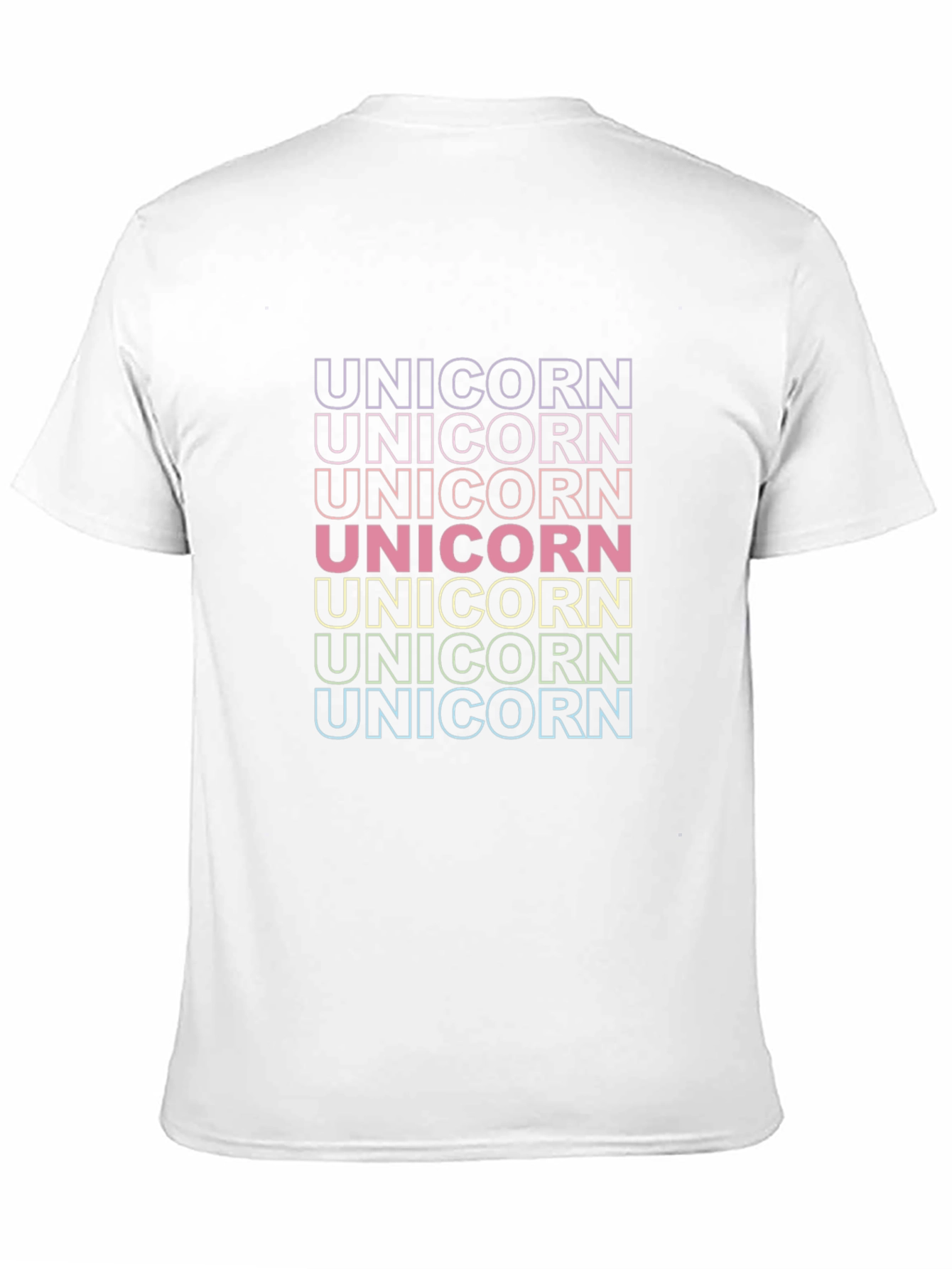 Black Unicorn Graphic Tee - Retro Style Cotton T-Shirt view 11