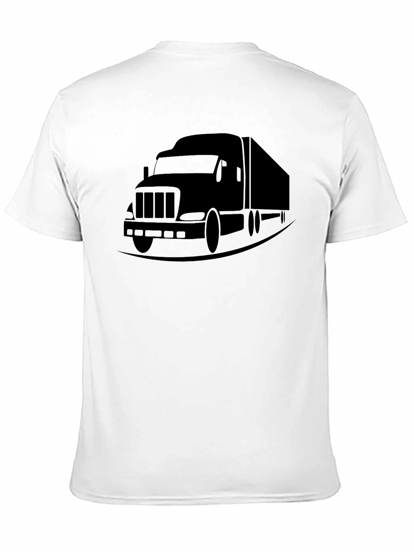 Black Truck Graphic Tee - Classic Black Design view 11