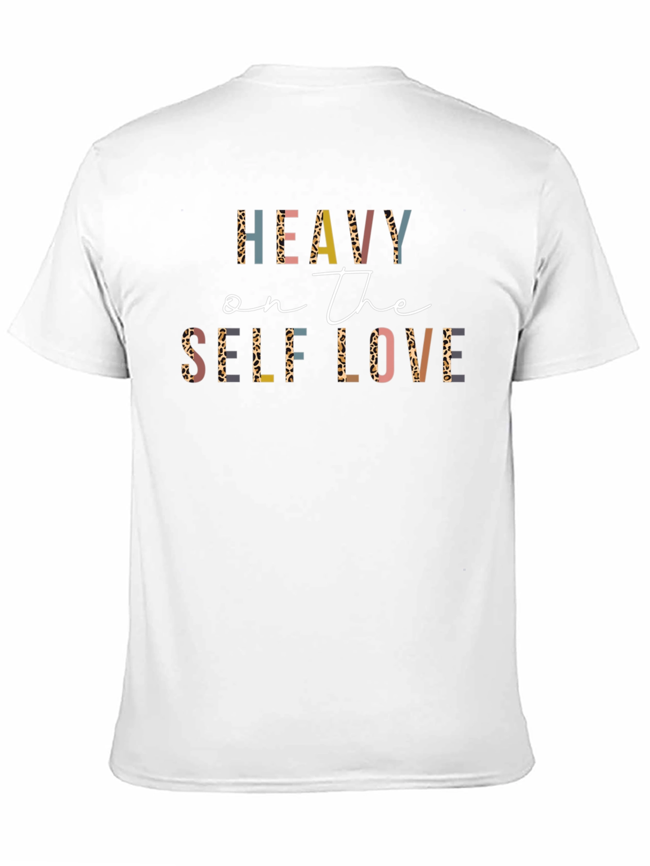 Black Heavy on the Self Love Graphic T-Shirt view 11