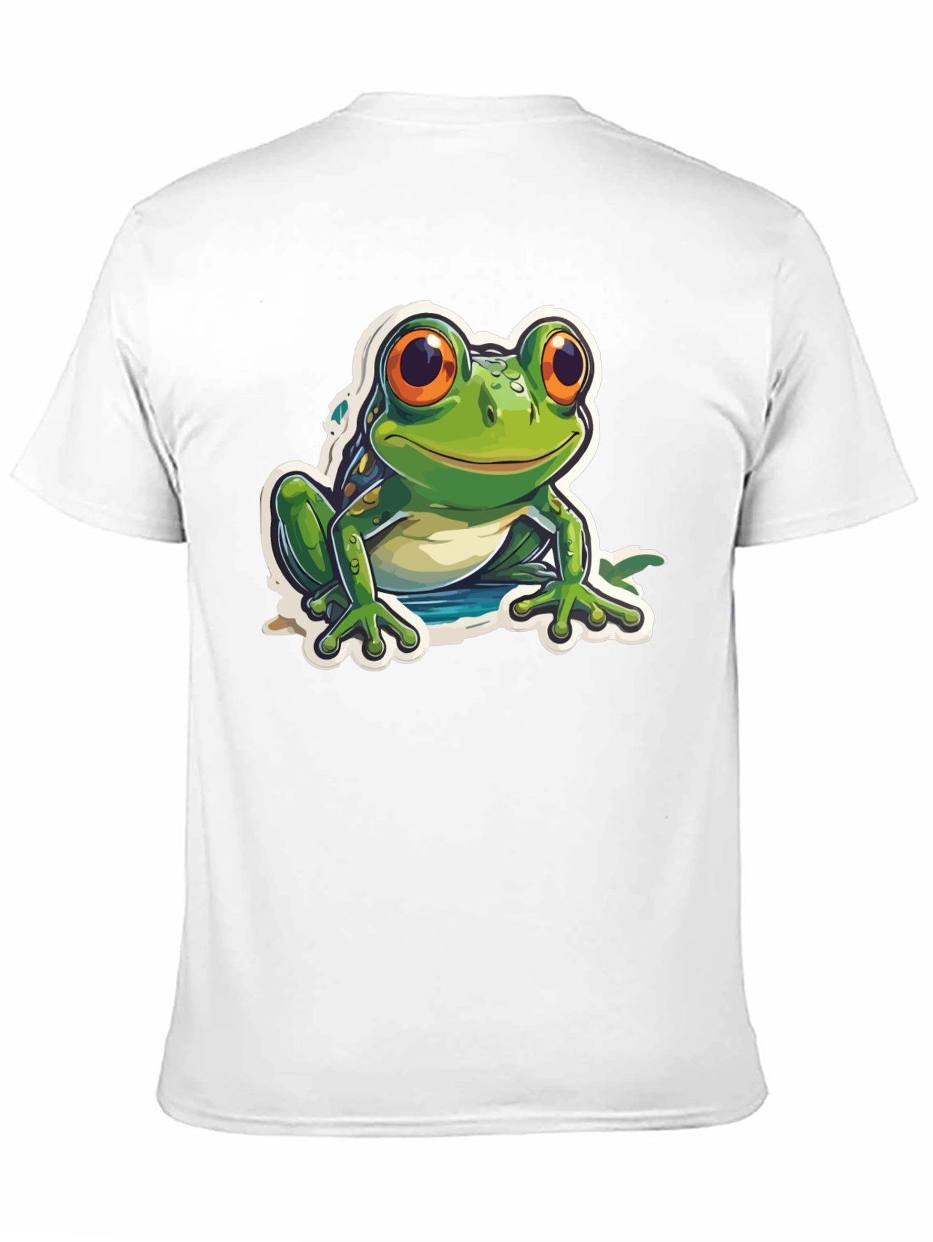 Black Frog Graphic Black T-Shirt view 11