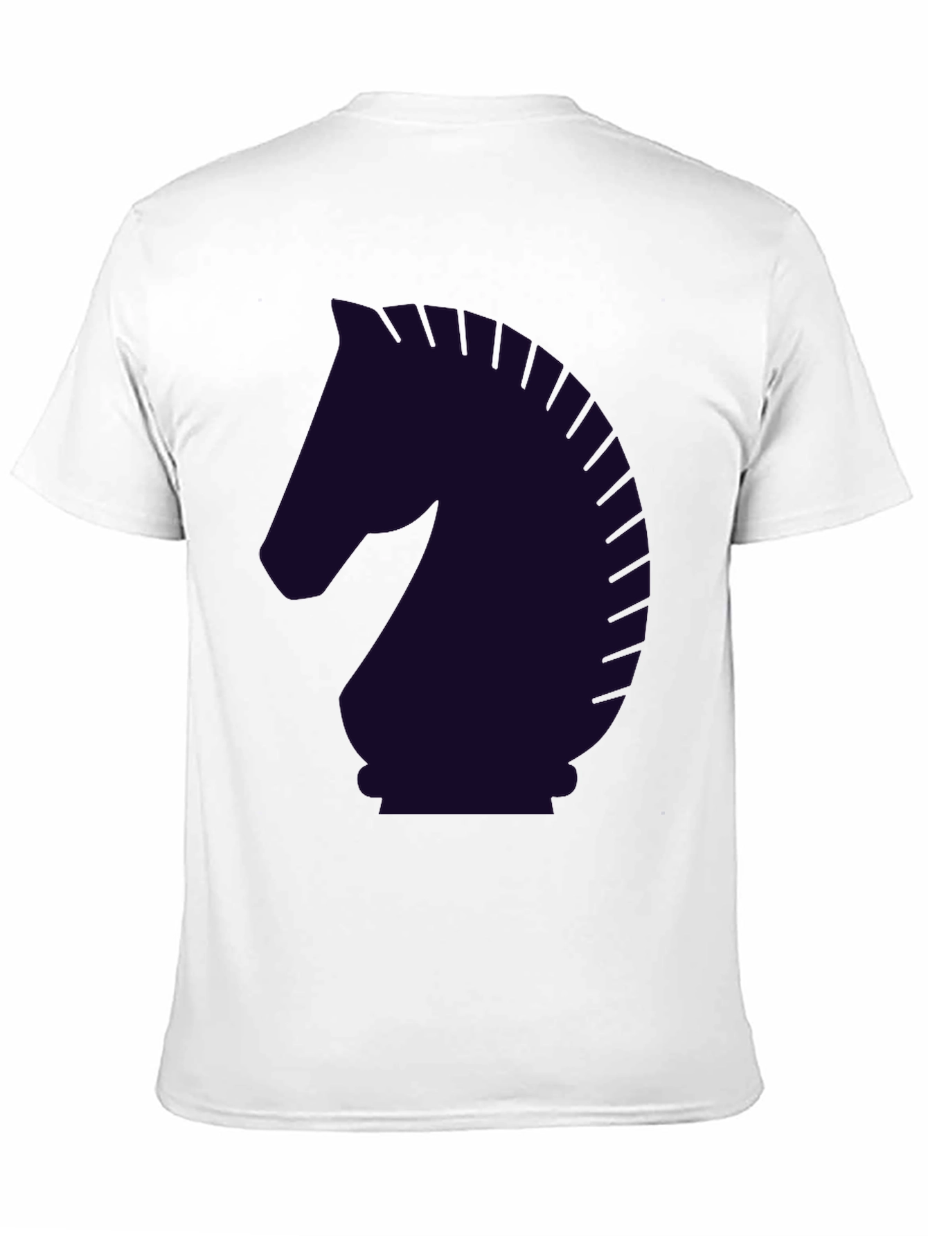 Black Chess Knight Graphic T-Shirt - Black view 11