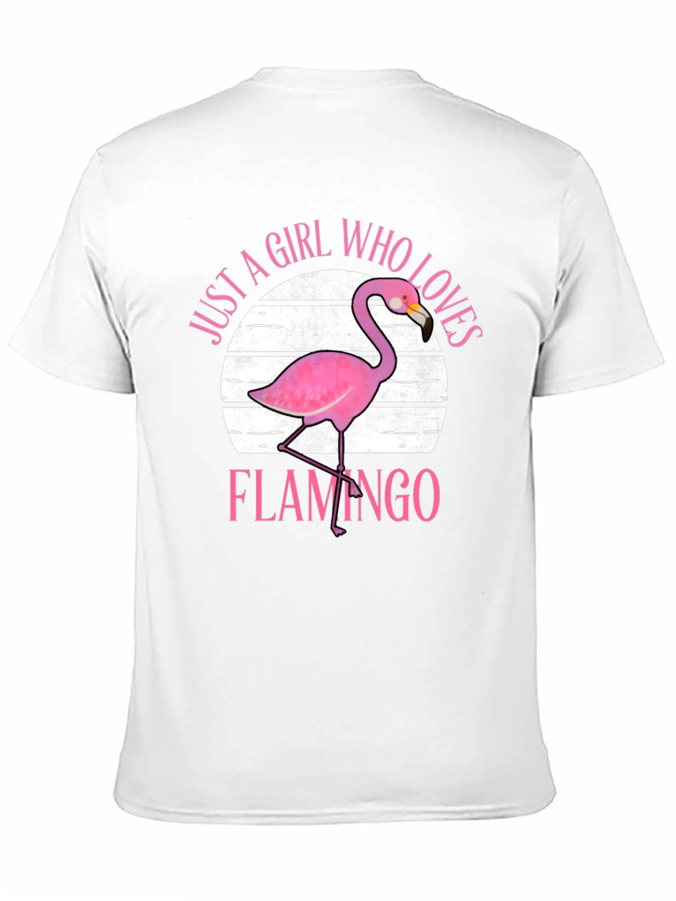 Black Girl Who Loves Flamingos T-Shirt view 11