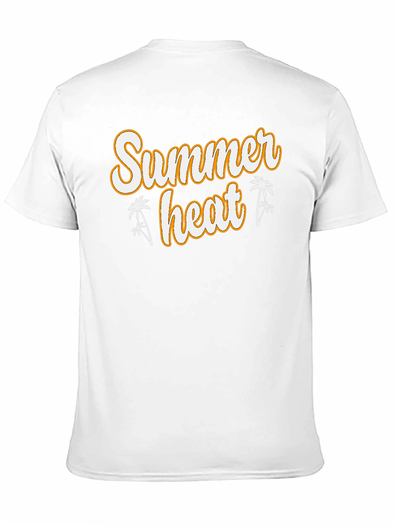 Black Summer Heat Graphic Tee - Black Cotton T-Shirt view 11