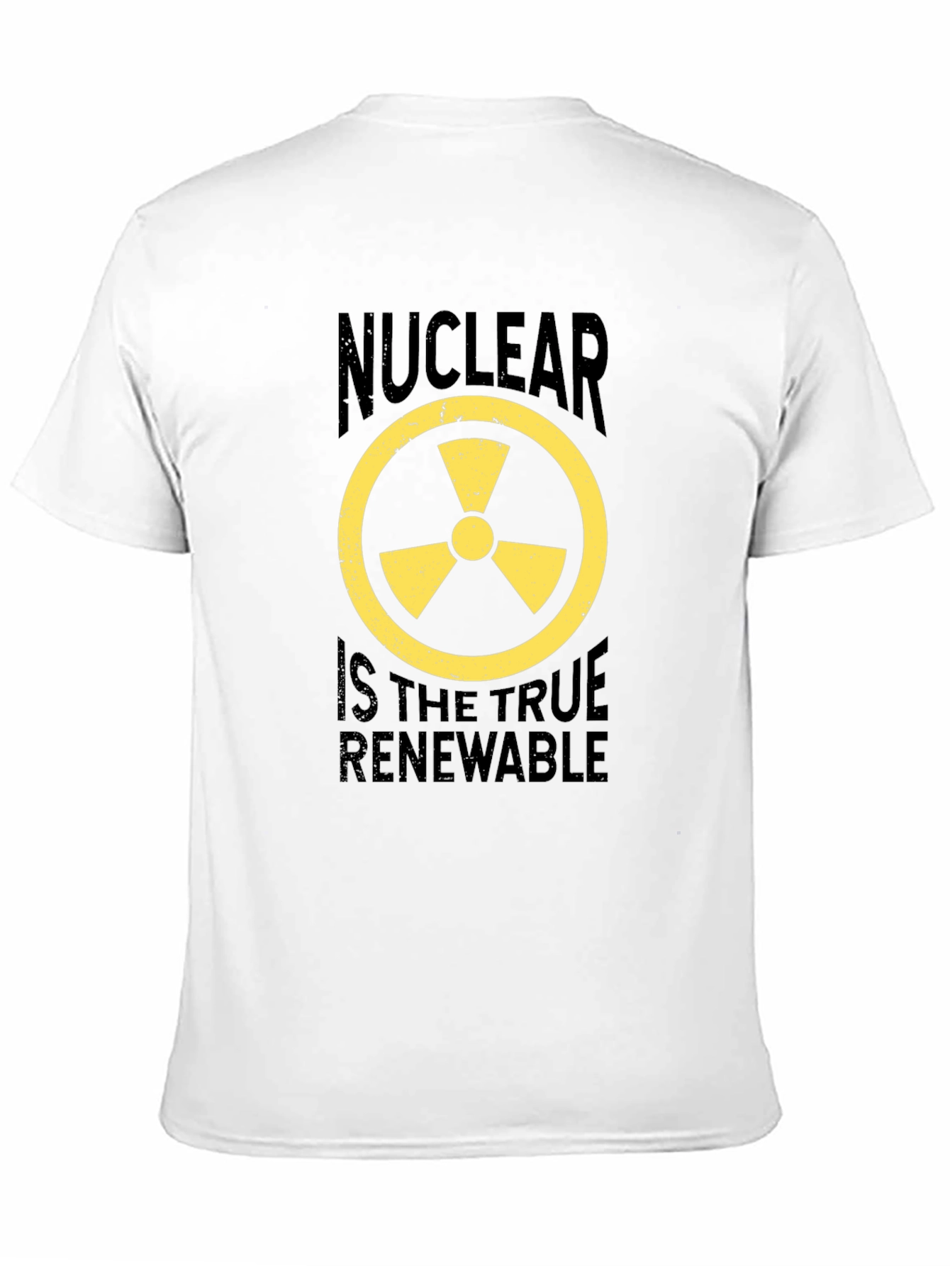 Black Nuclear Energy Renewable T-Shirt view 11