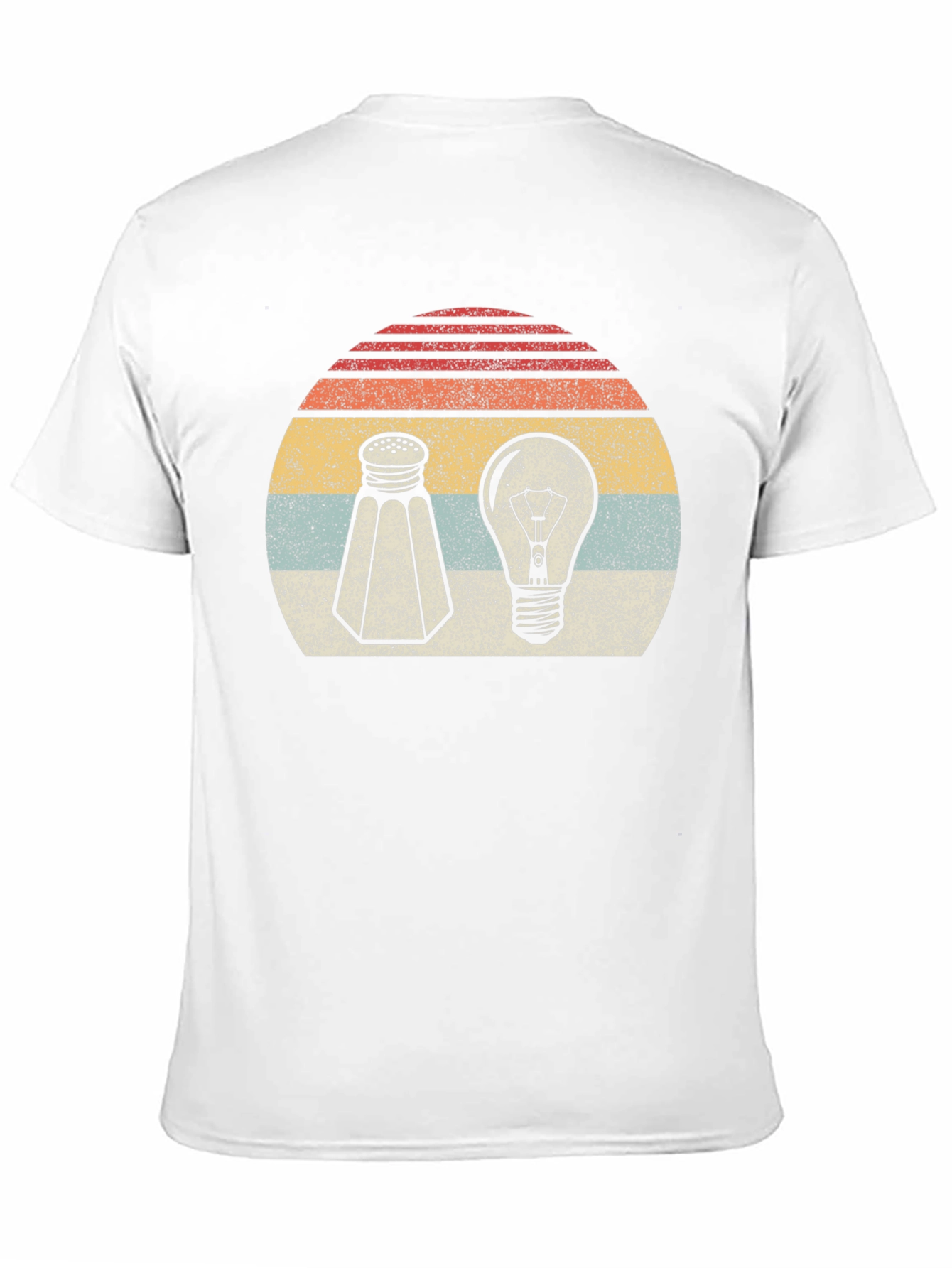 Black Salt and Light Graphic Tee - Retro Design view 11
