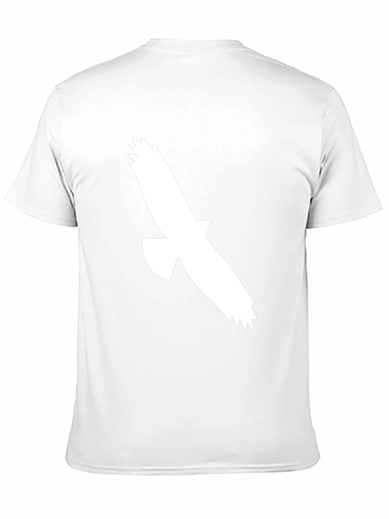 Black T-Shirt with Eagle Graphic - 11