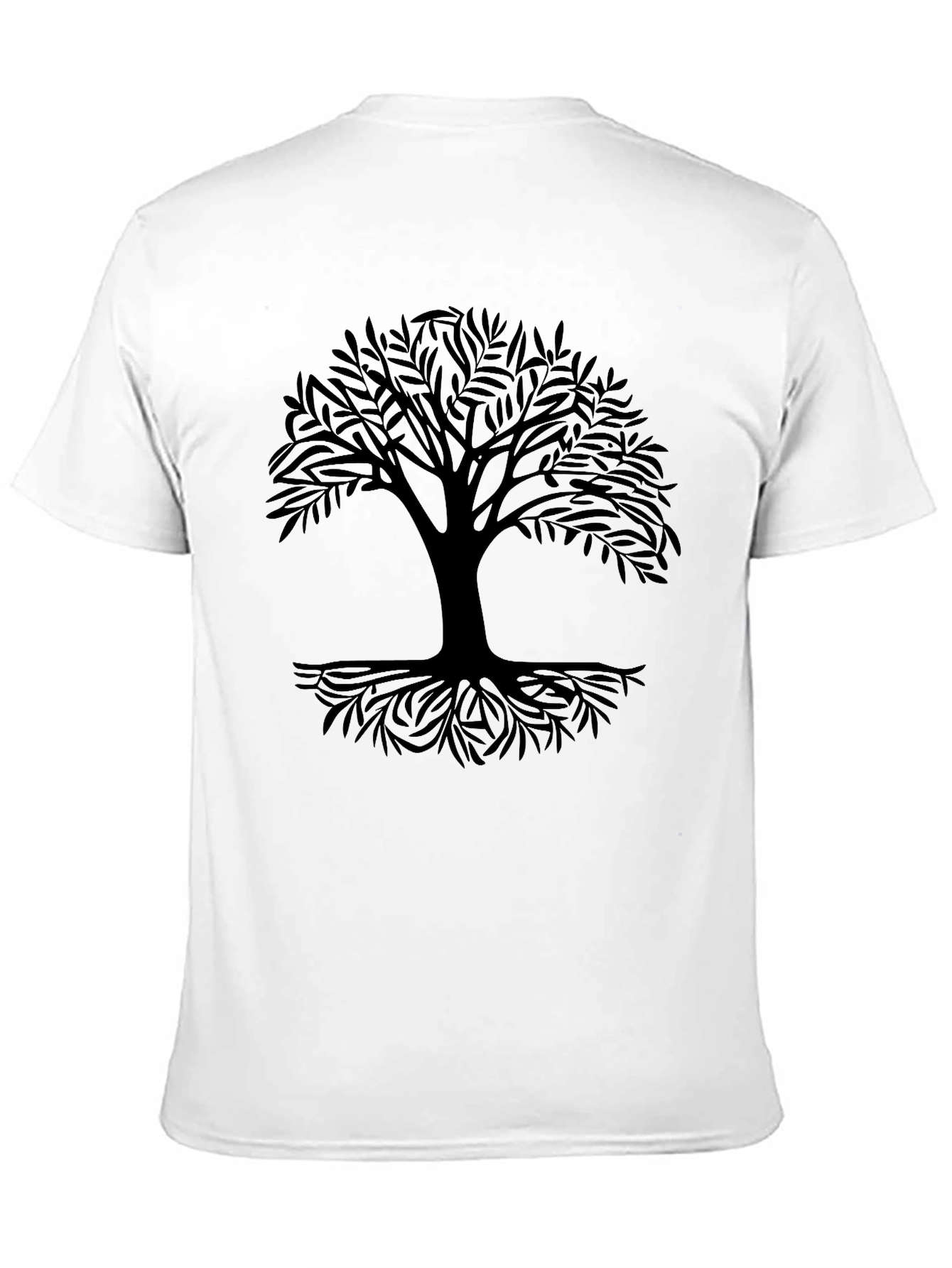 Black Black Tree of Life Graphic Tee view 11