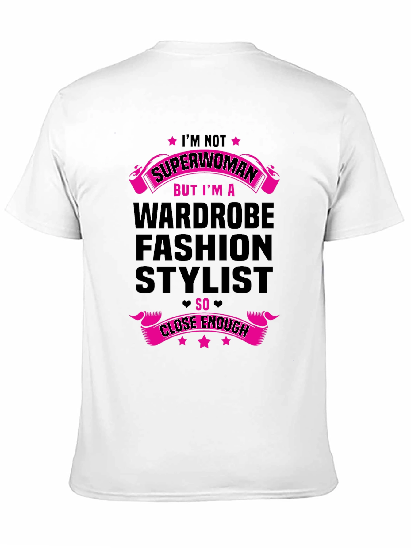 Black Wardrobe Fashion Stylist Graphic T-Shirt view 11