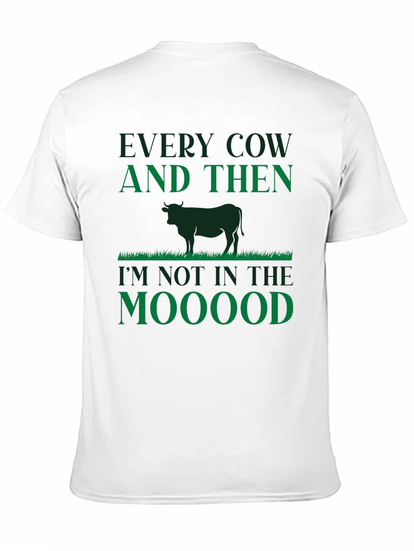 Black Every Cow Funny Graphic Tee view 11
