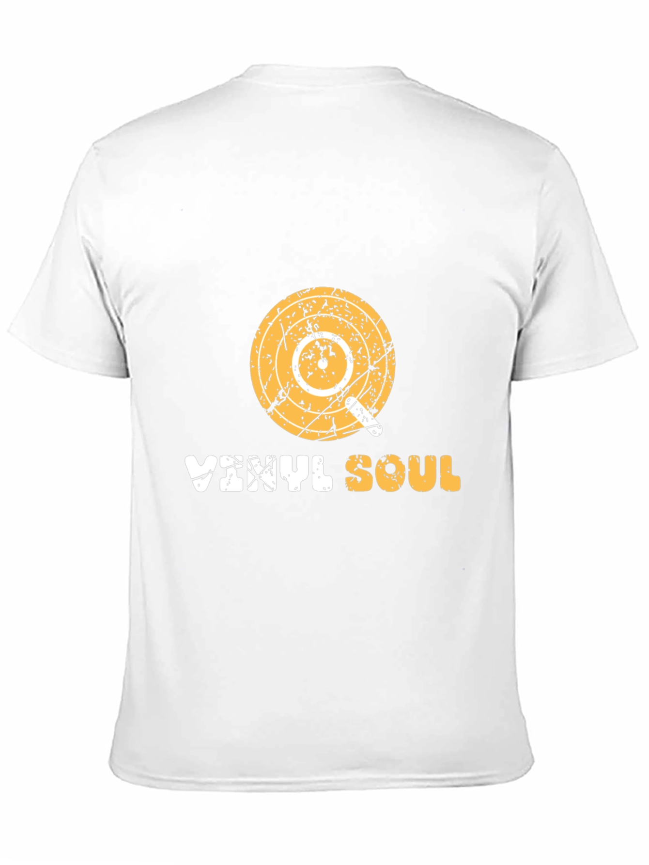 Black Vinyl Soul Graphic Tee - Retro Music T-Shirt view 11