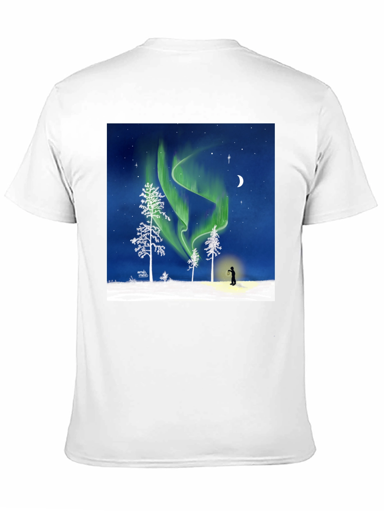 Aurora Borealis Graphic Tee - Northern Lights Shirt - 11