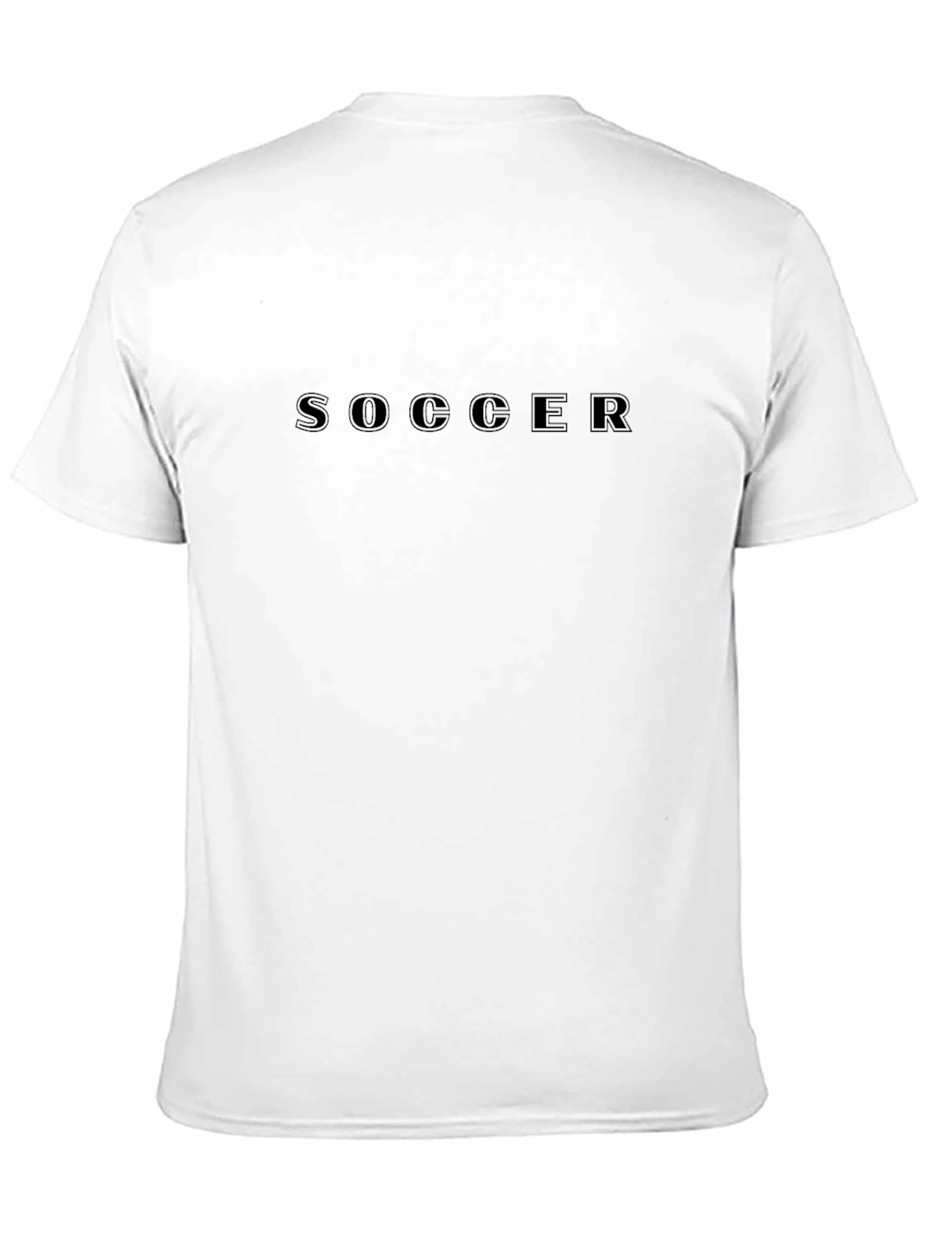 Black Soccer Tee - Classic Black T-Shirt for Sports Fans view 11