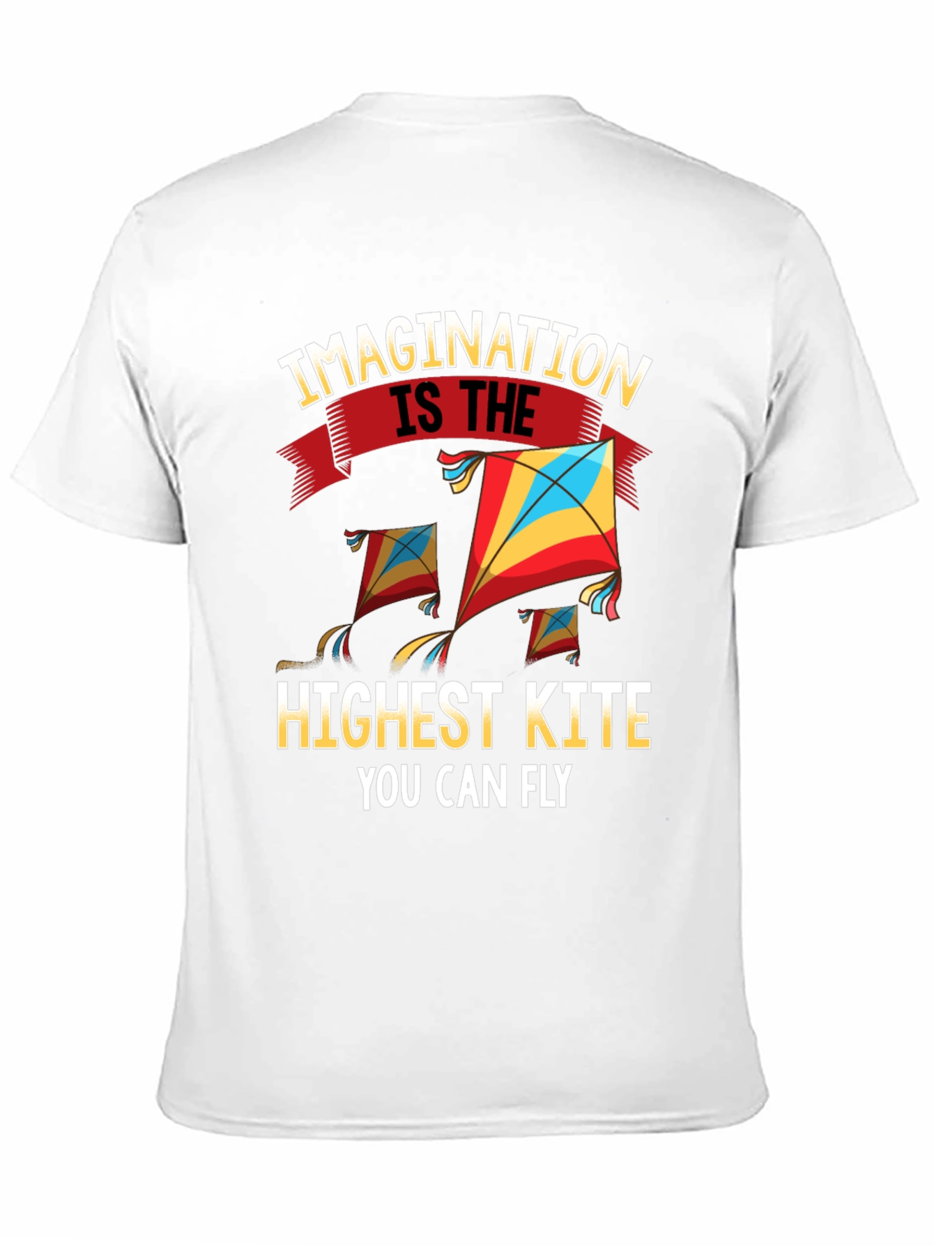 Black Imagination Highest Kite T-Shirt view 11