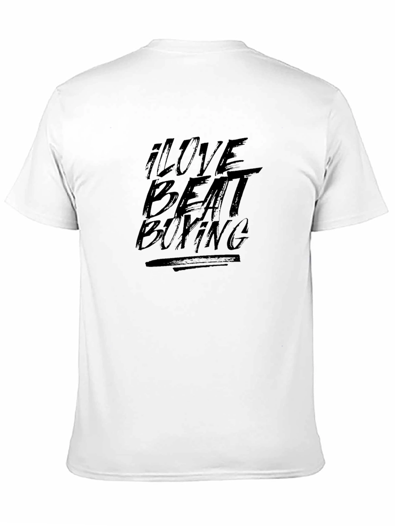 Black I Love Beat Boxing Black Graphic T-Shirt view 11