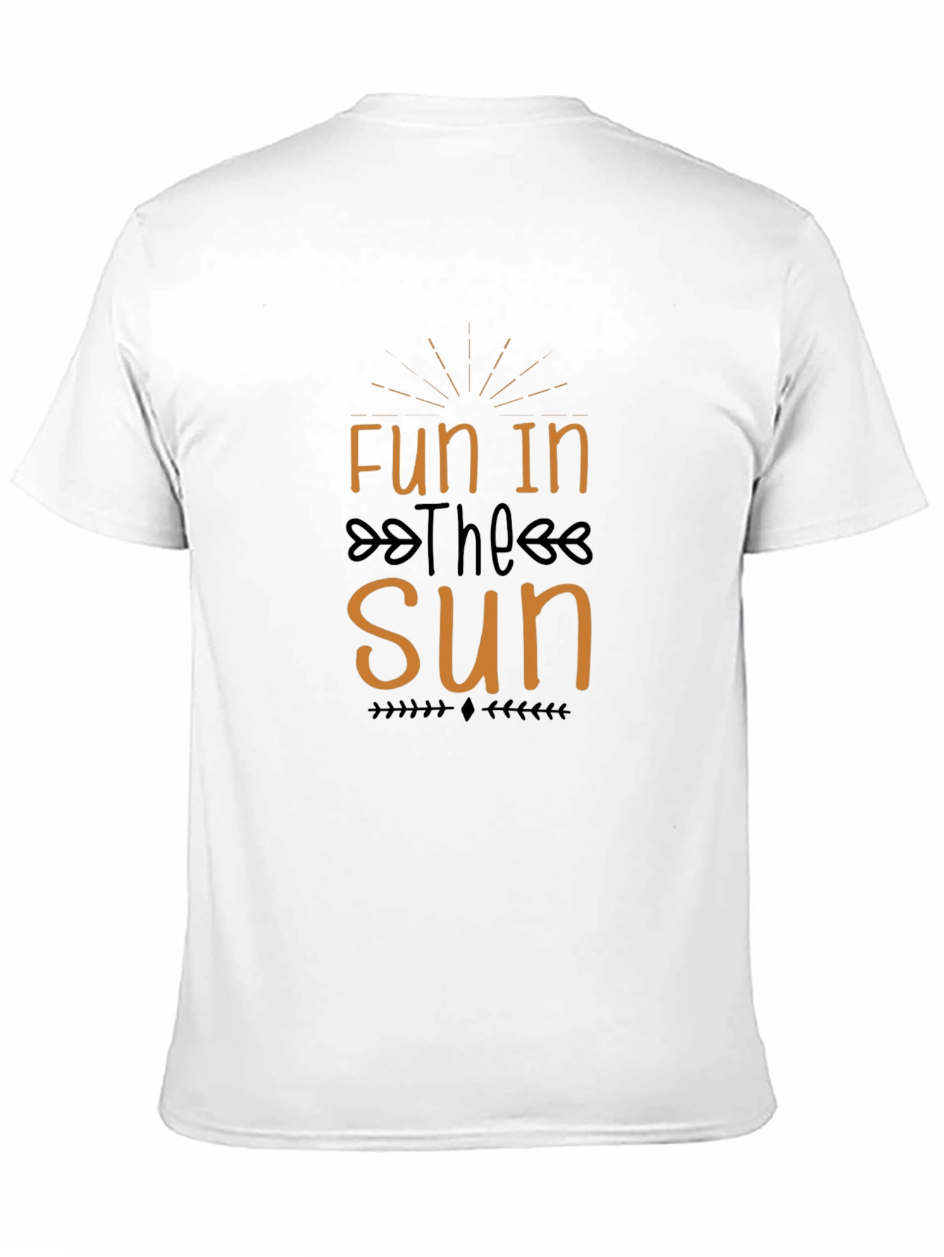 Fun in the Sun Graphic Tee - Black T-Shirt - 11