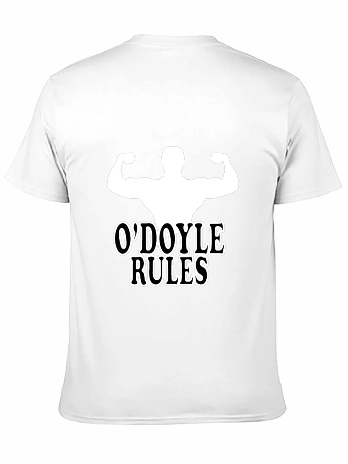 Black O'Doyle Rules Funny Muscle T-Shirt view 11