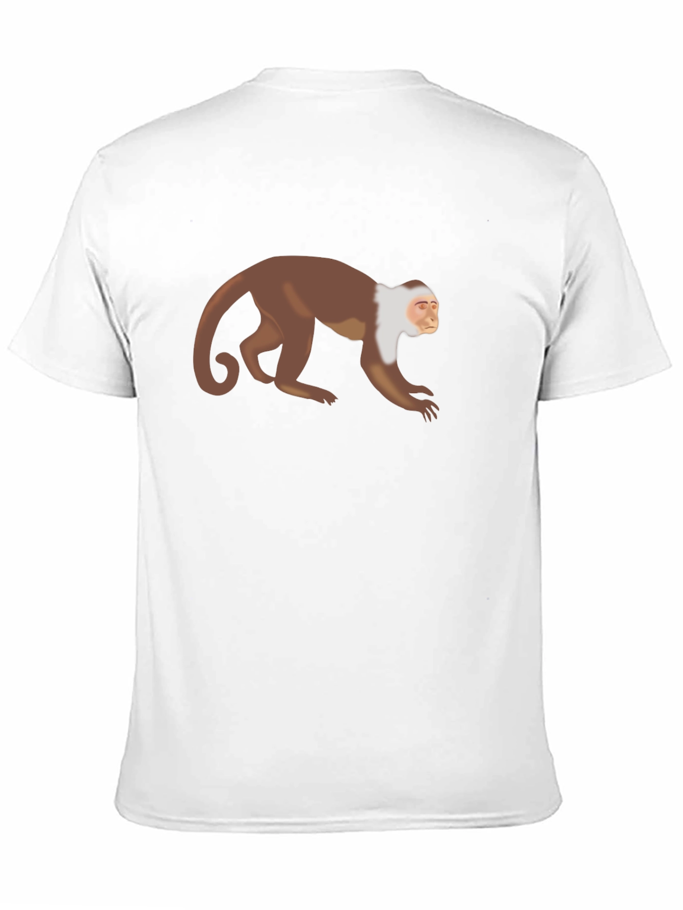 Black Monkey Graphic T-Shirt - Black Casual Tee view 11