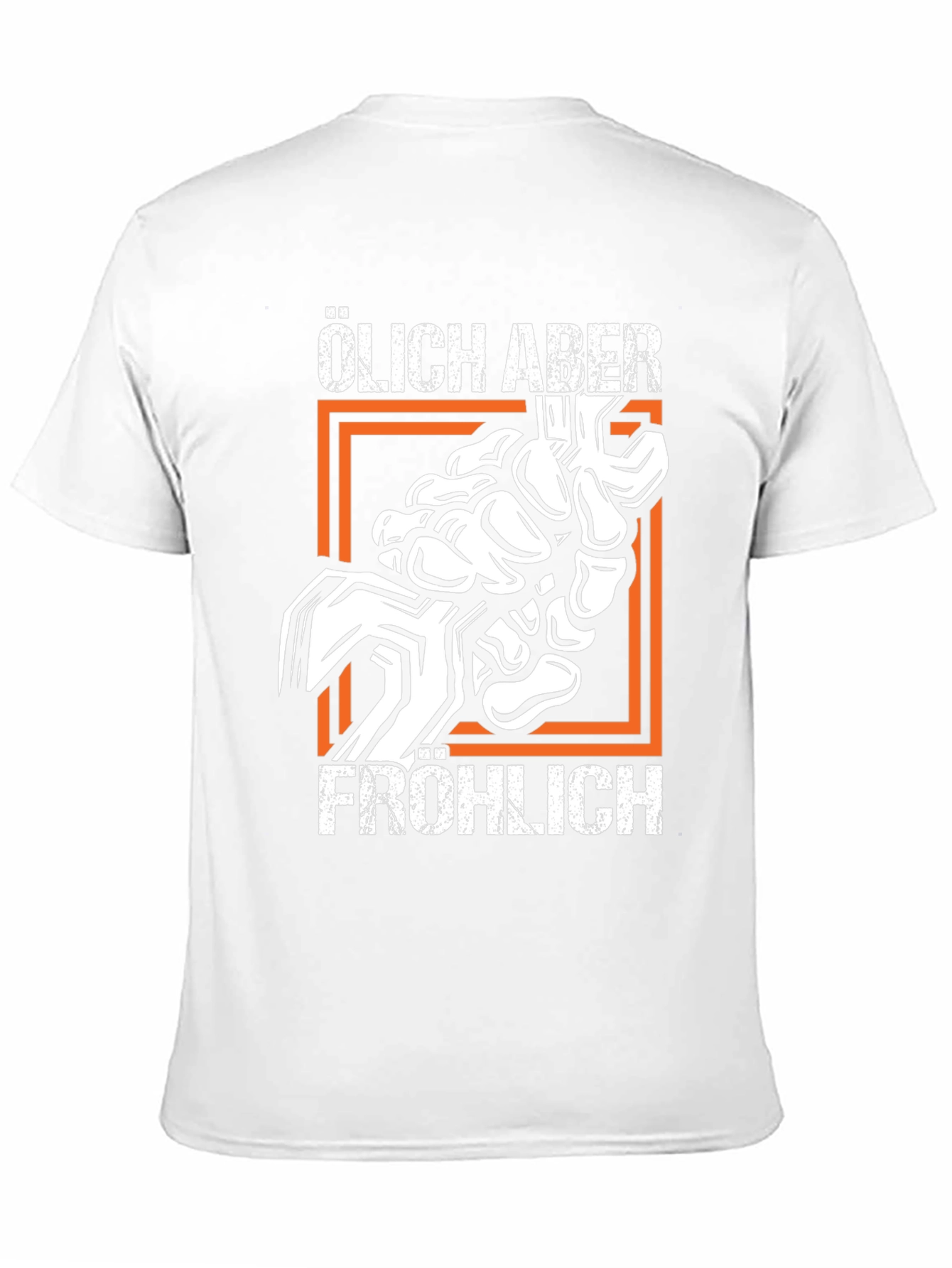 Black Oily But Happy Graphic T-Shirt - Black Crew Neck view 11