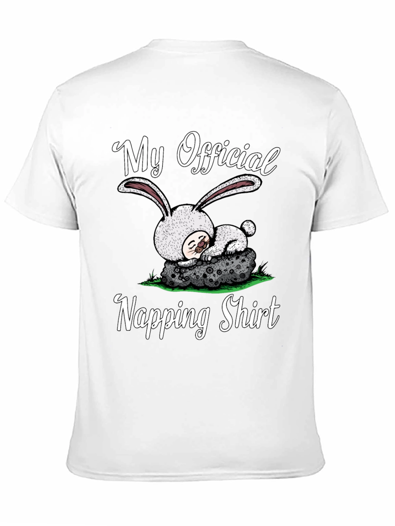 My Official Napping Shirt Cute Bunny Sleep Tee - 11