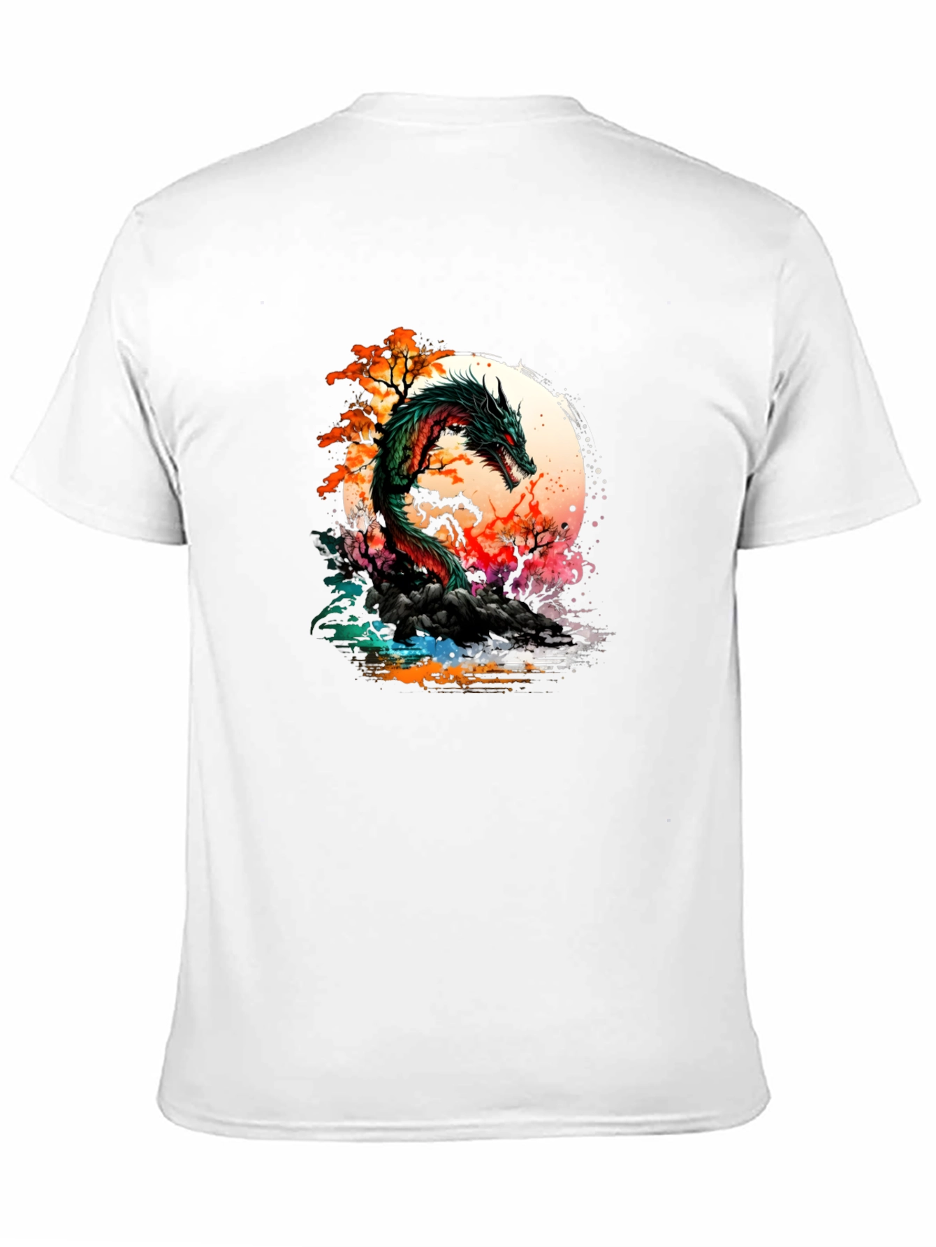 Black Dragon Graphic Tee - Unique Design view 11
