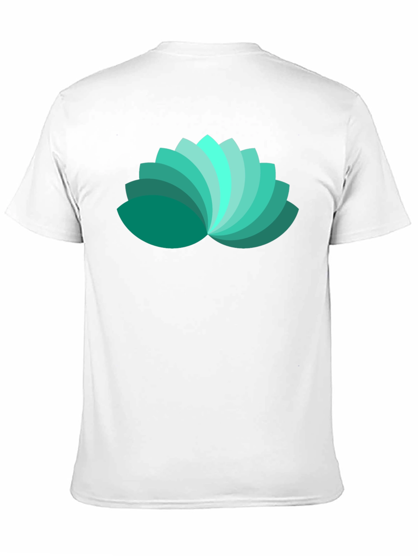 Black Lotus Petal Graphic Black T-Shirt view 11