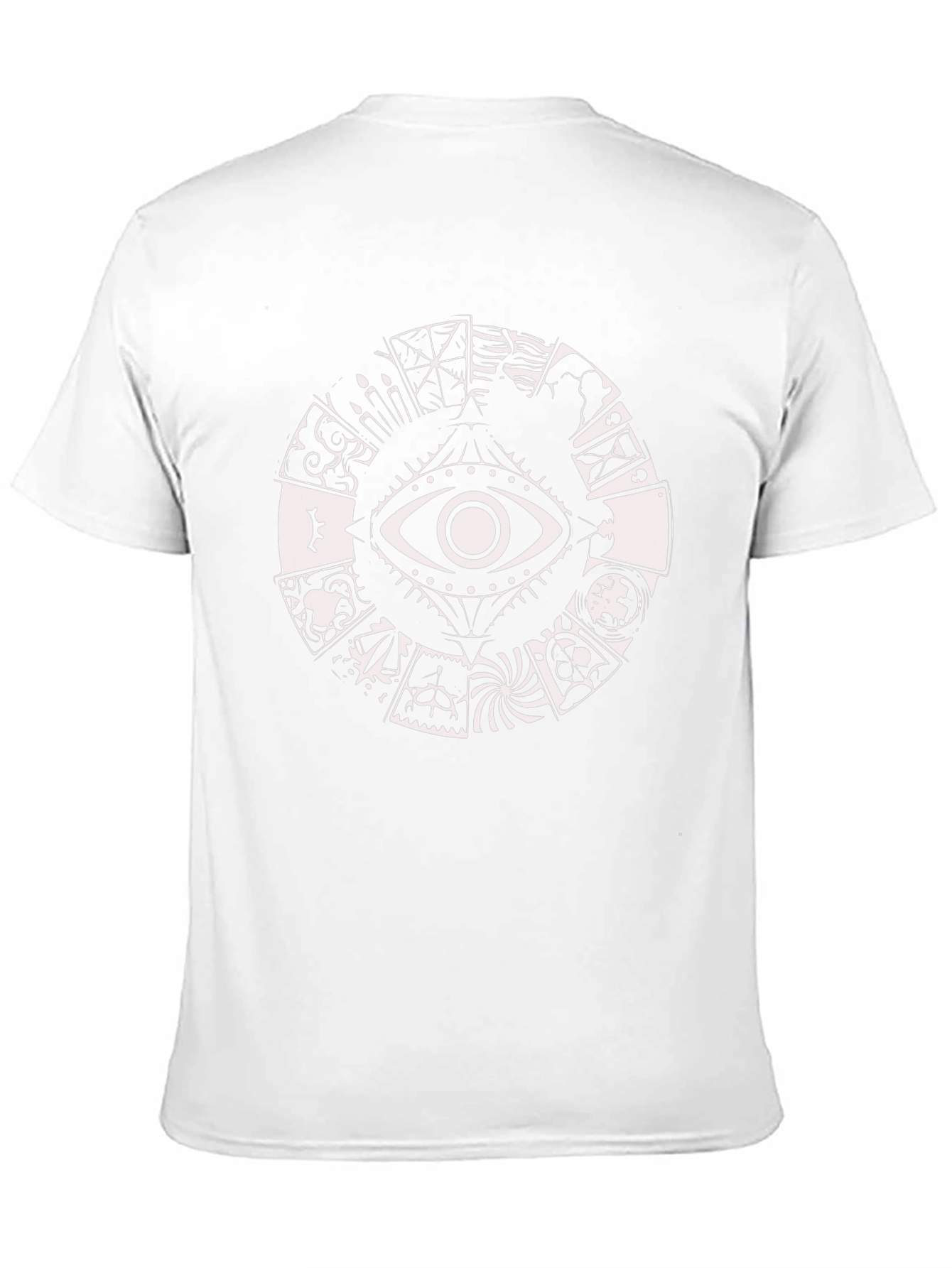 Black Mystic Eye Graphic T-Shirt - Unisex Cotton Tee view 11