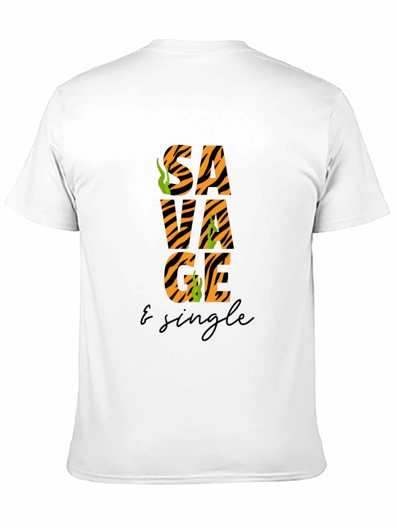 Black Savage & Single Graphic Tee - Black T-Shirt view 11