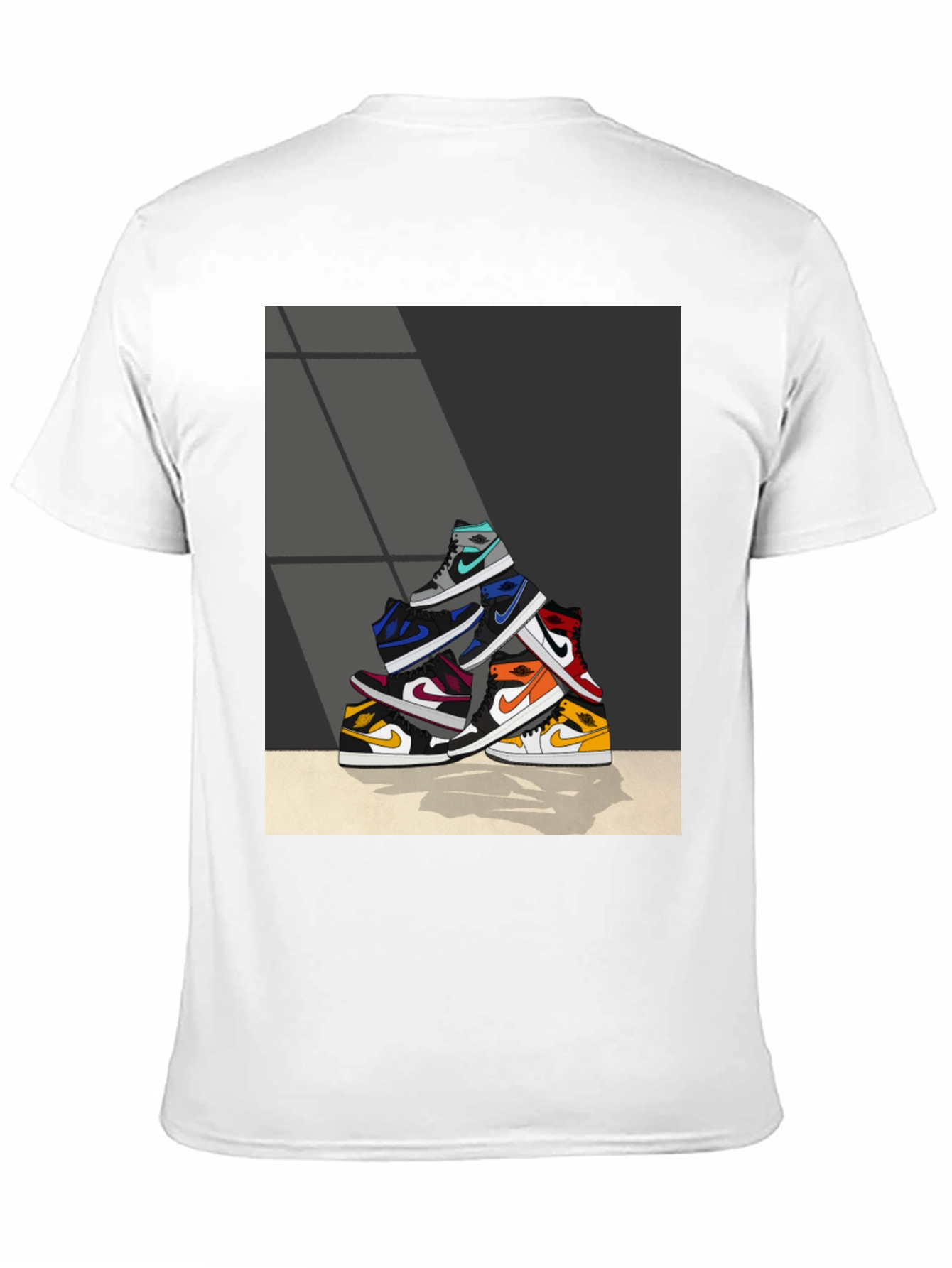 Sneaker Stack Graphic Tee - Stylish & Unique - 11