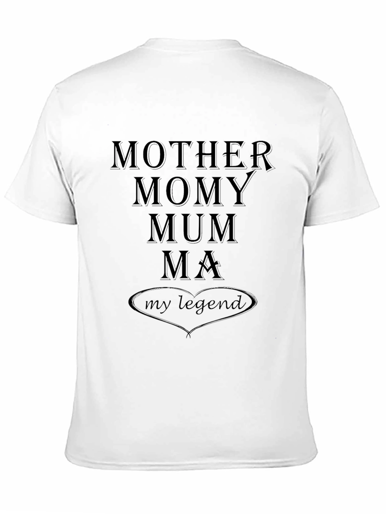 Black Mother My Legend T-Shirt view 11