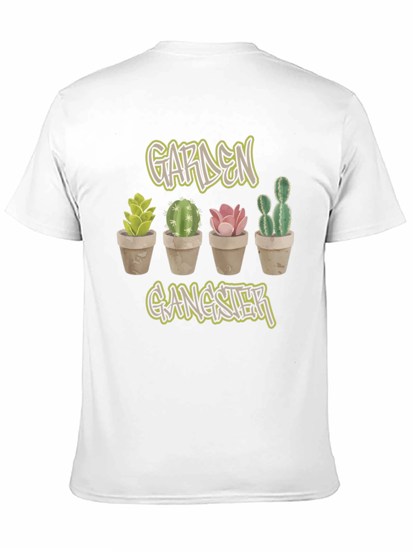 Black Garden Gangster Cactus Tee view 11