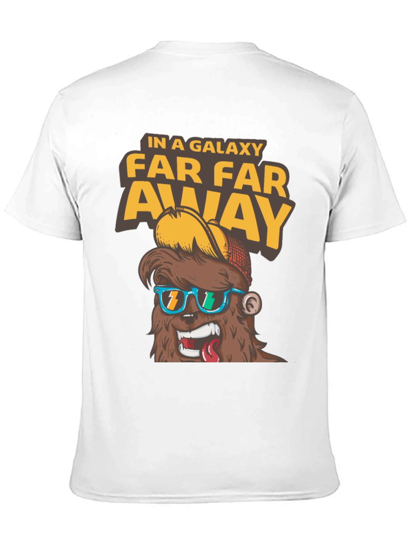 Black Far Far Away Graphic T-Shirt - Men's Black Tee view 11