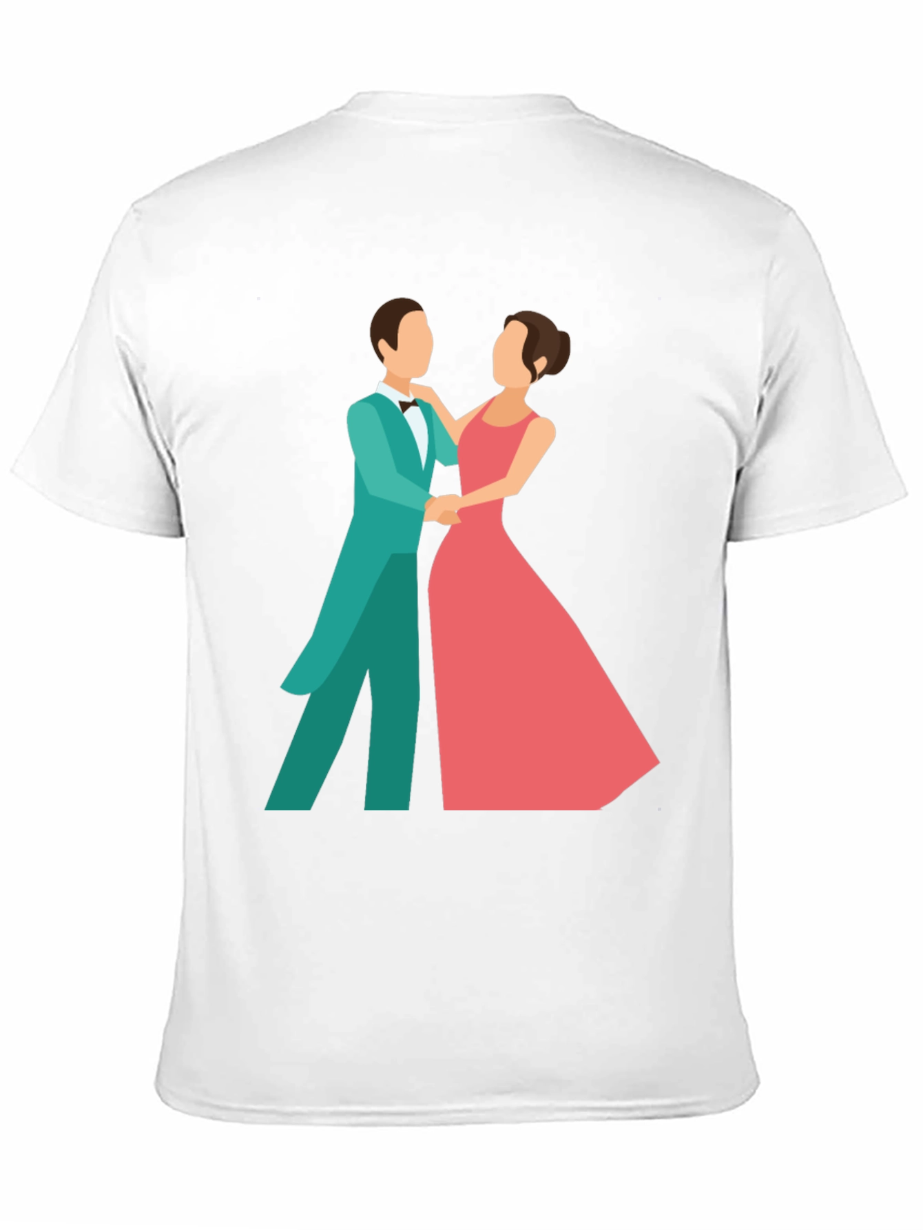 Black Elegant Dance Graphic Tee - Black view 11