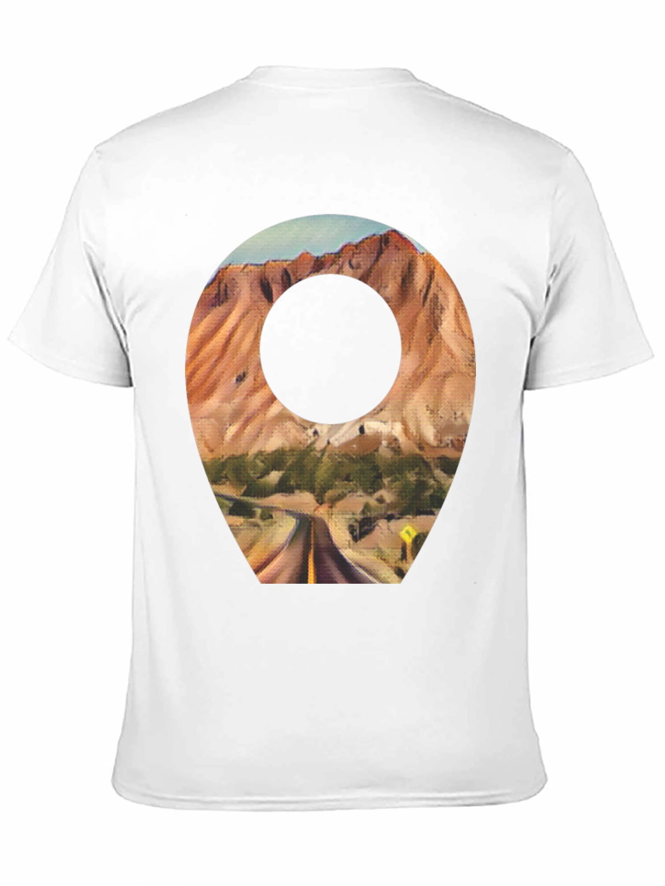Scenic Route T-Shirt - Black Cotton Blend - 11